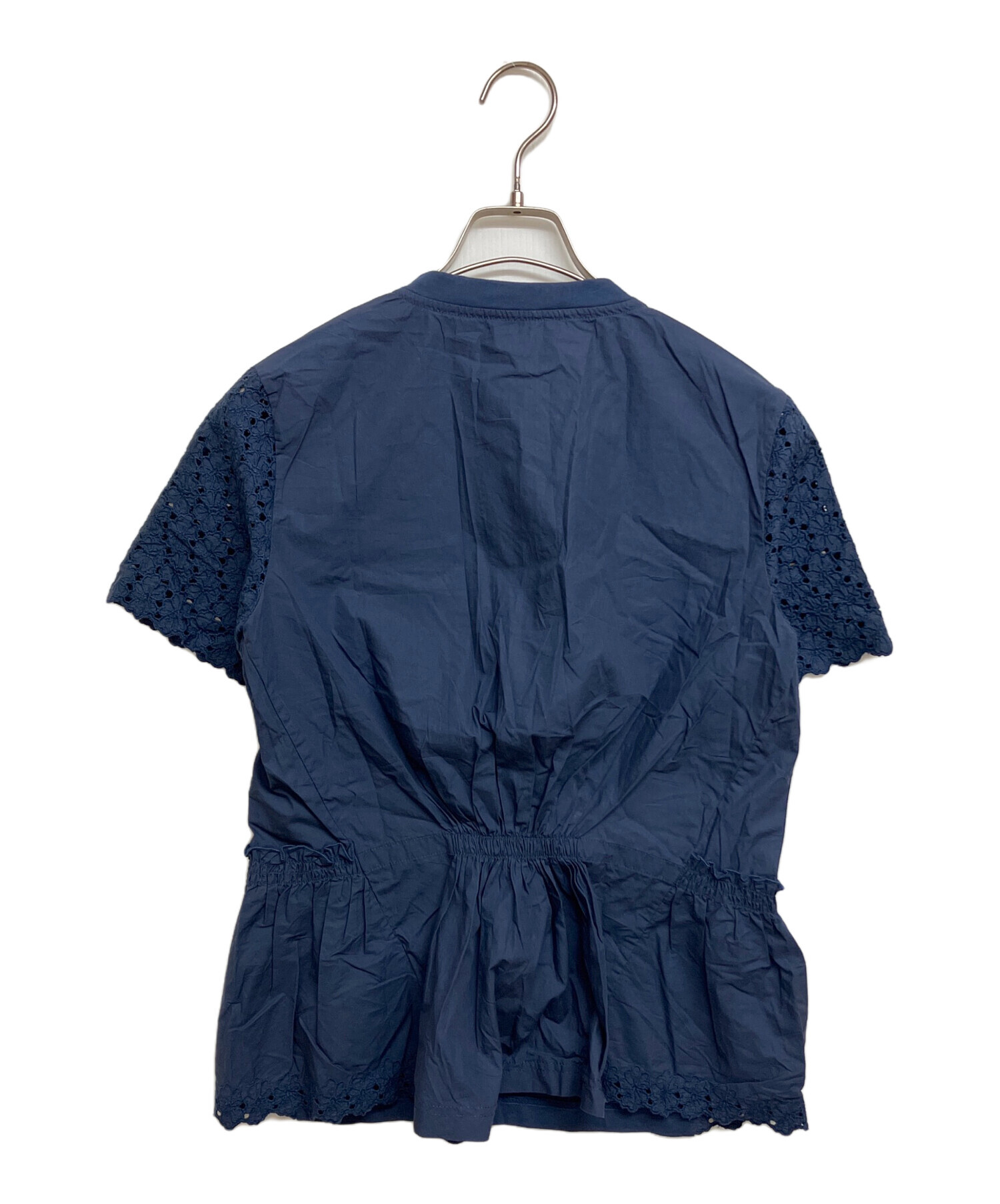 中古・古着通販】MONCLER (モンクレール) MAGLIA GIROCOLLO ネイビー