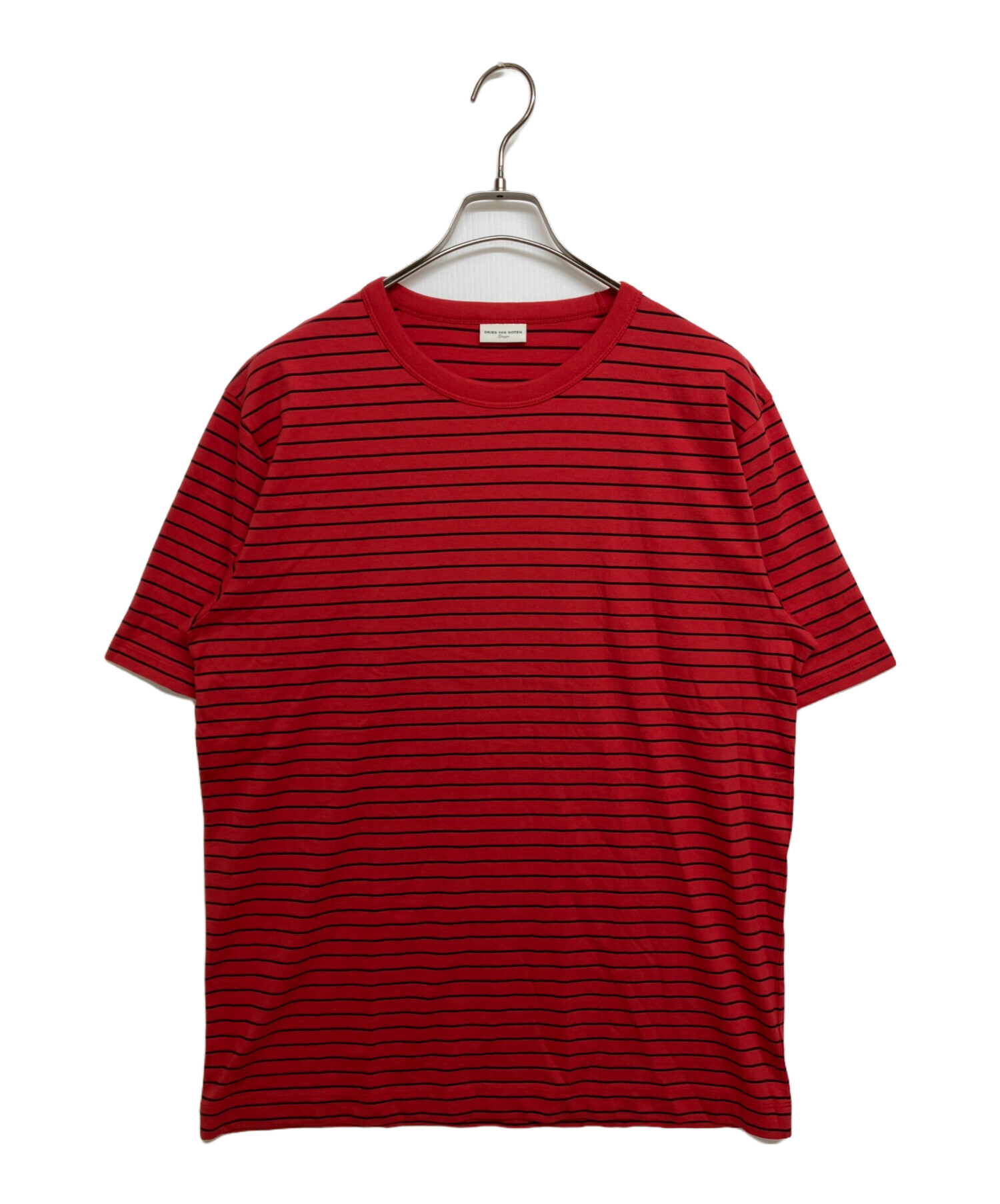 未使用 Sサイズ DRIES VAN NOTEN ボーダーカットソー 中古・古着通販】DRIES VAN NOTEN (ドリスヴァンノッテン) ボーダーT