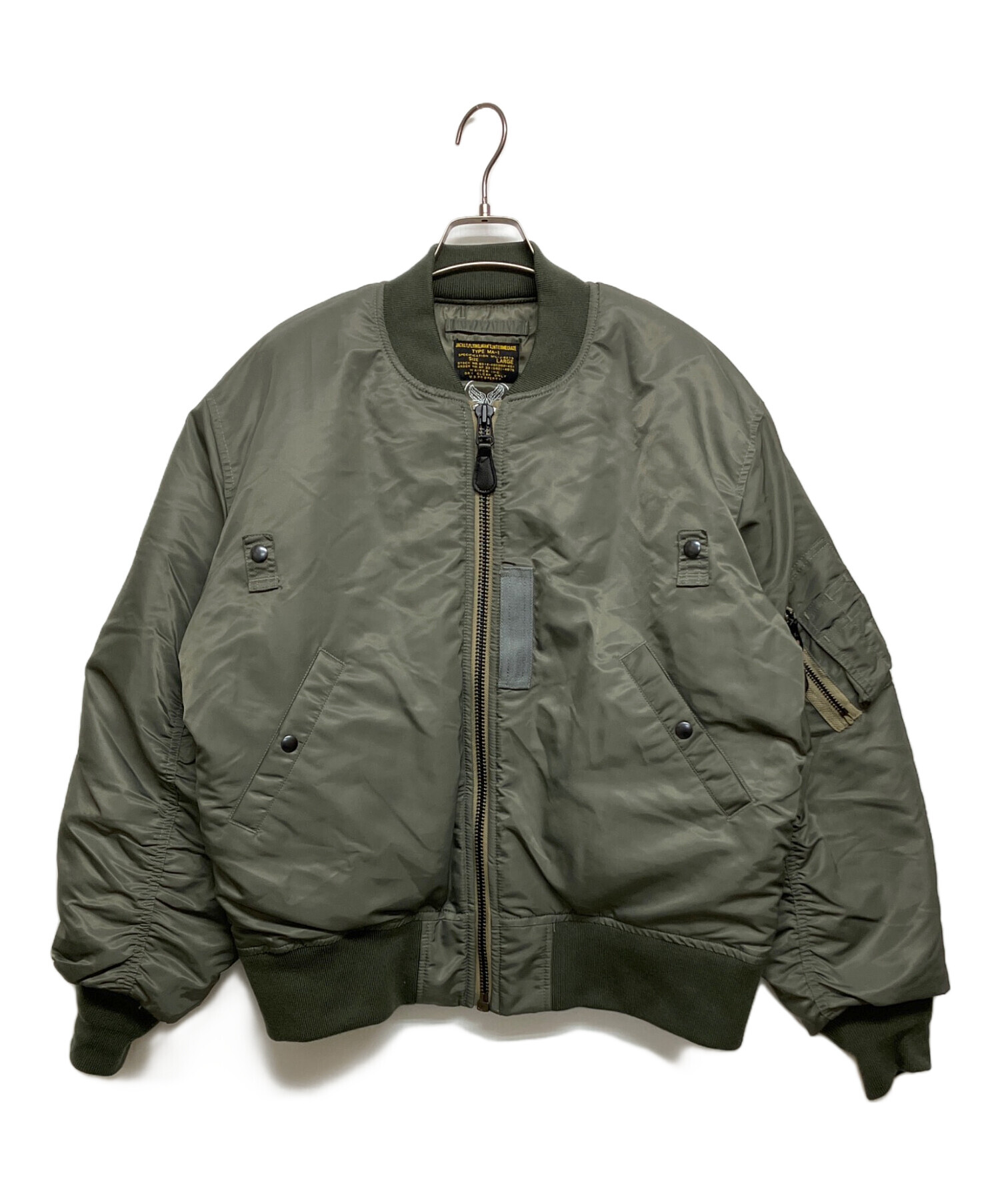 試着のみ XXL 25AW ワイパー カスタム MA-1 フライト ジャケット 中古・古着通販】waiper (ワイパー) 最初期型 MA-1フライトジャケット