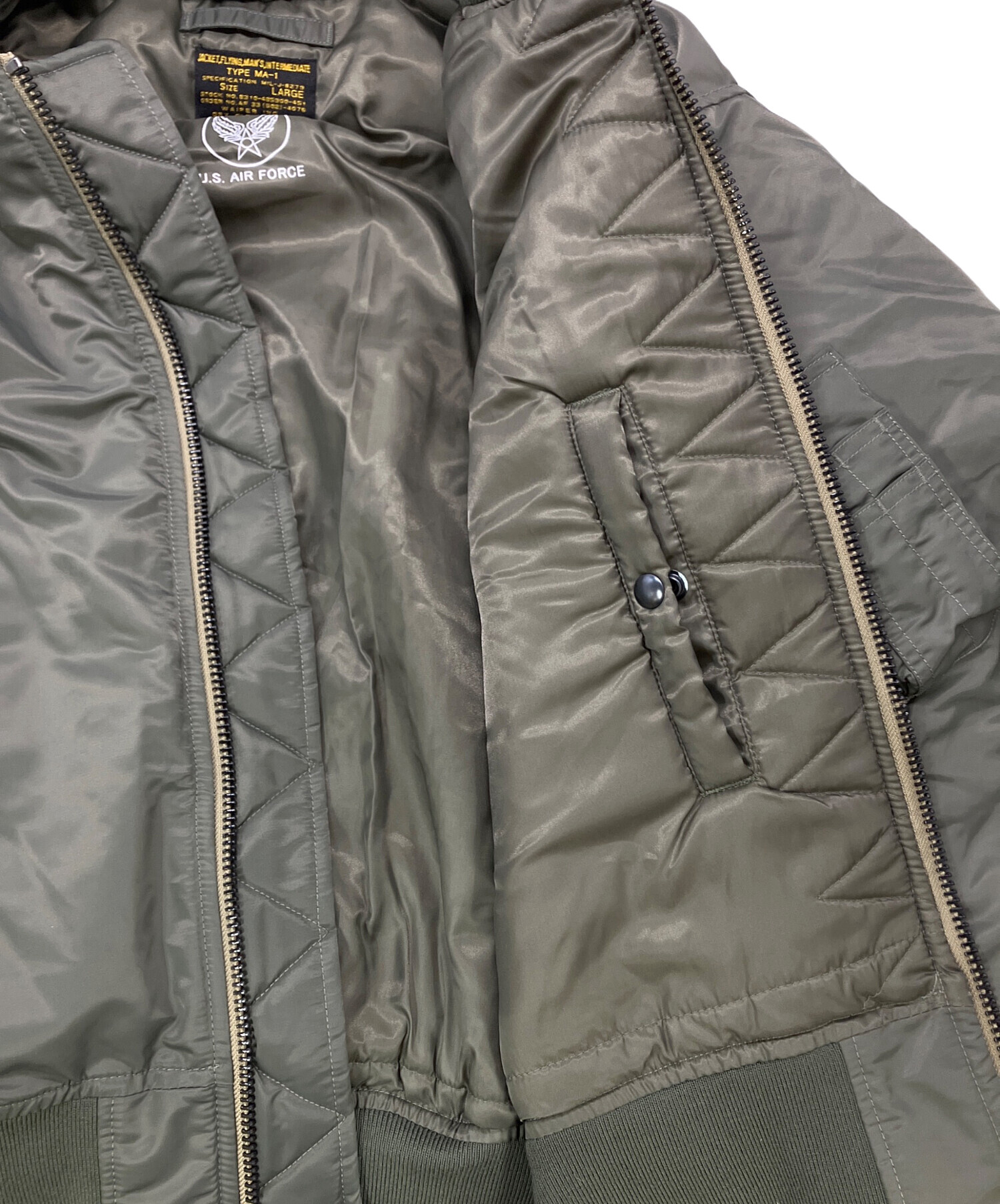 中古・古着通販】waiper (ワイパー) 最初期型 MA-1フライトジャケット