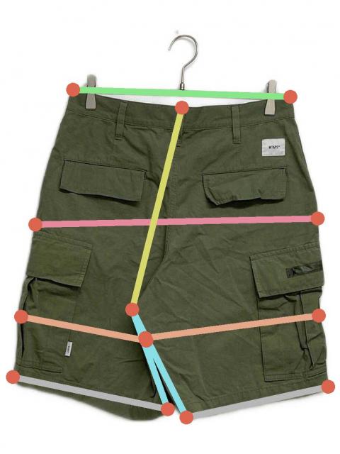 23ss WTAPS MILS9601 カーゴパンツ　ショーツ　ハーフパンツ 中古・古着通販】WTAPS (ダブルタップス) MILS9601 SHORTS/ハーフ