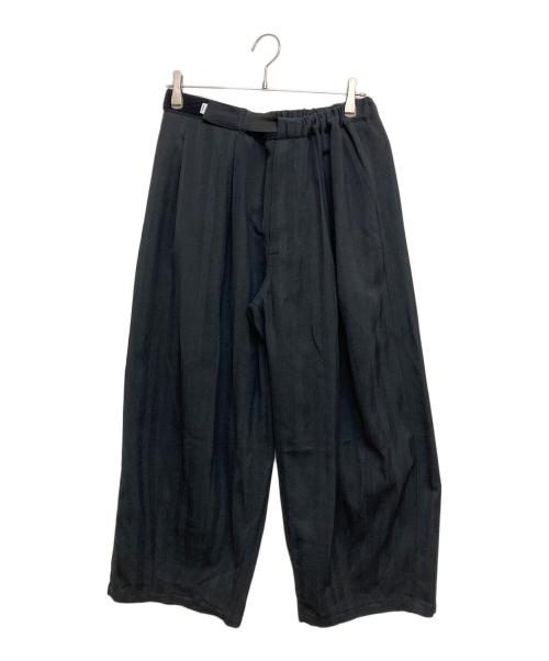【中古】Graphpaper×is-ness | グラフペーパー×イズネス 24AW Vintage Wool Balloon Chef pants バルーンパンツ　シェフパンツ GM244-40020 ブラック サイズ：1【尾張小牧店】 中古・古着通販】is-ness (イズネス) Graphpaper (グラフペーパー
