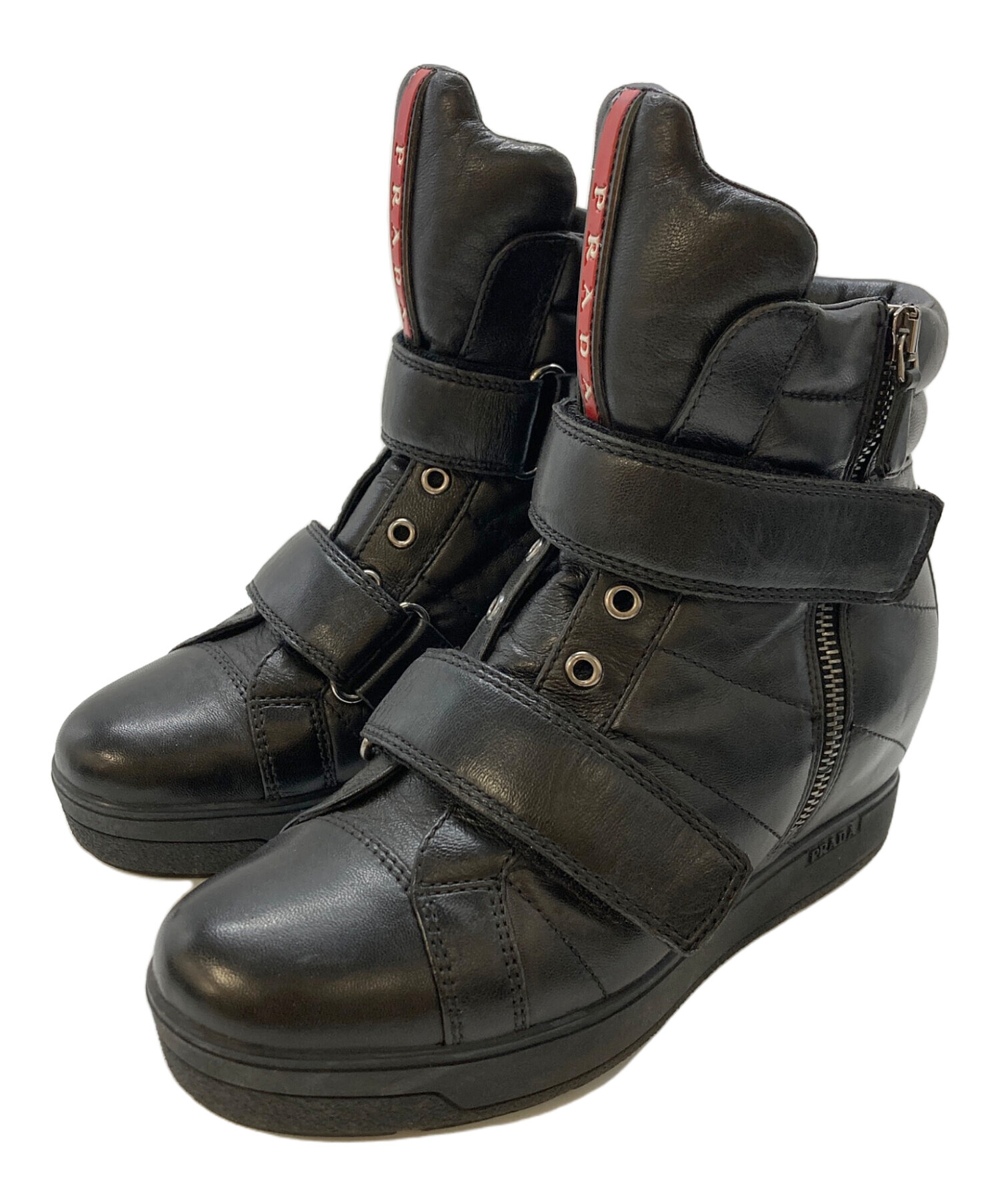 中古・古着通販】PRADA SPORTS (プラダスポーツ) ハイカットベルクロ