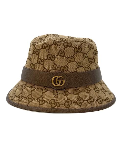 【極美品】　GUCCI グッチ　フェドラハット　イエロー　58センチ(M) 3079002197633477_01_2049w.jpeg