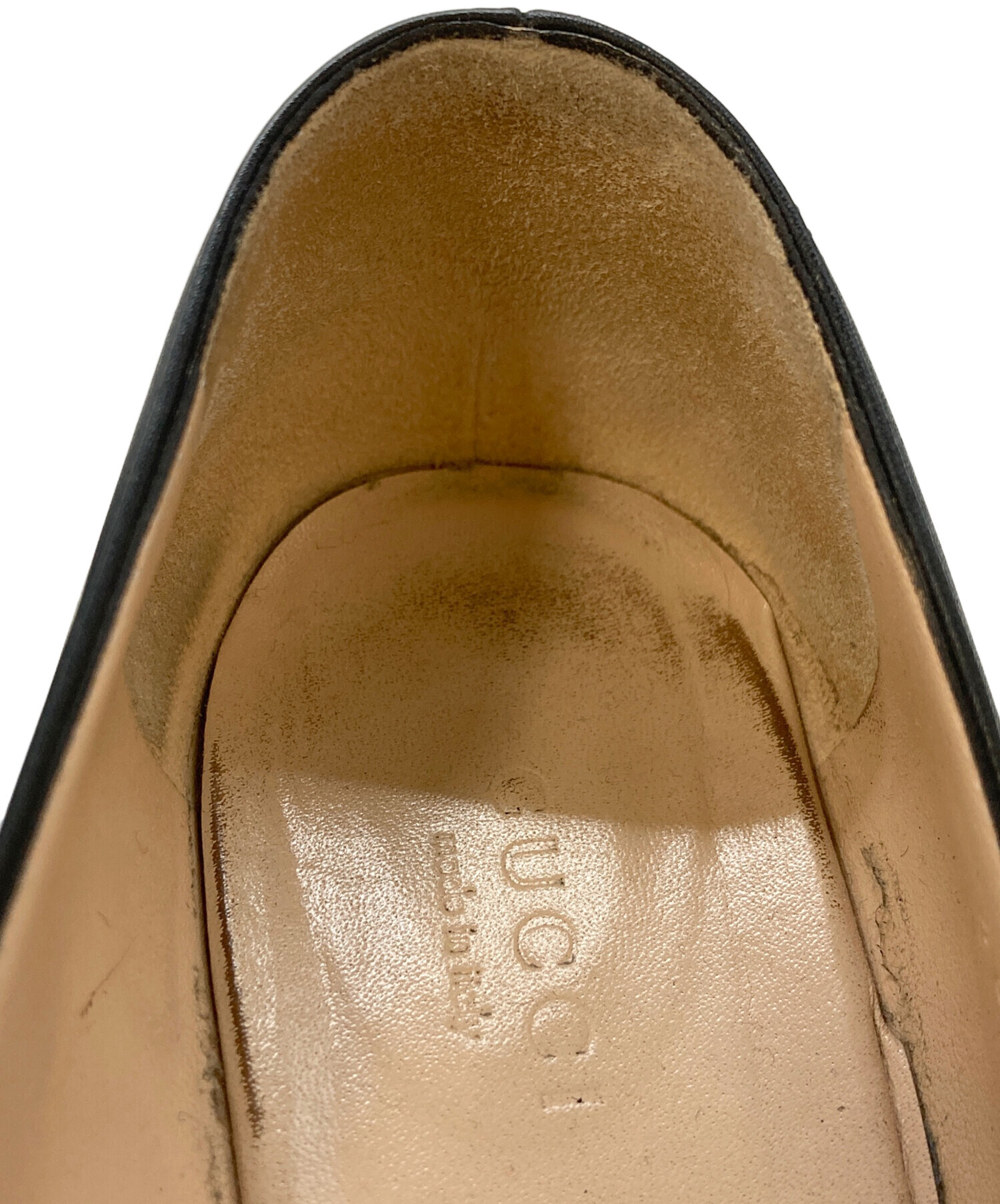 中古・古着通販】GUCCI (グッチ) ホースビットチャンキーヒール 466701