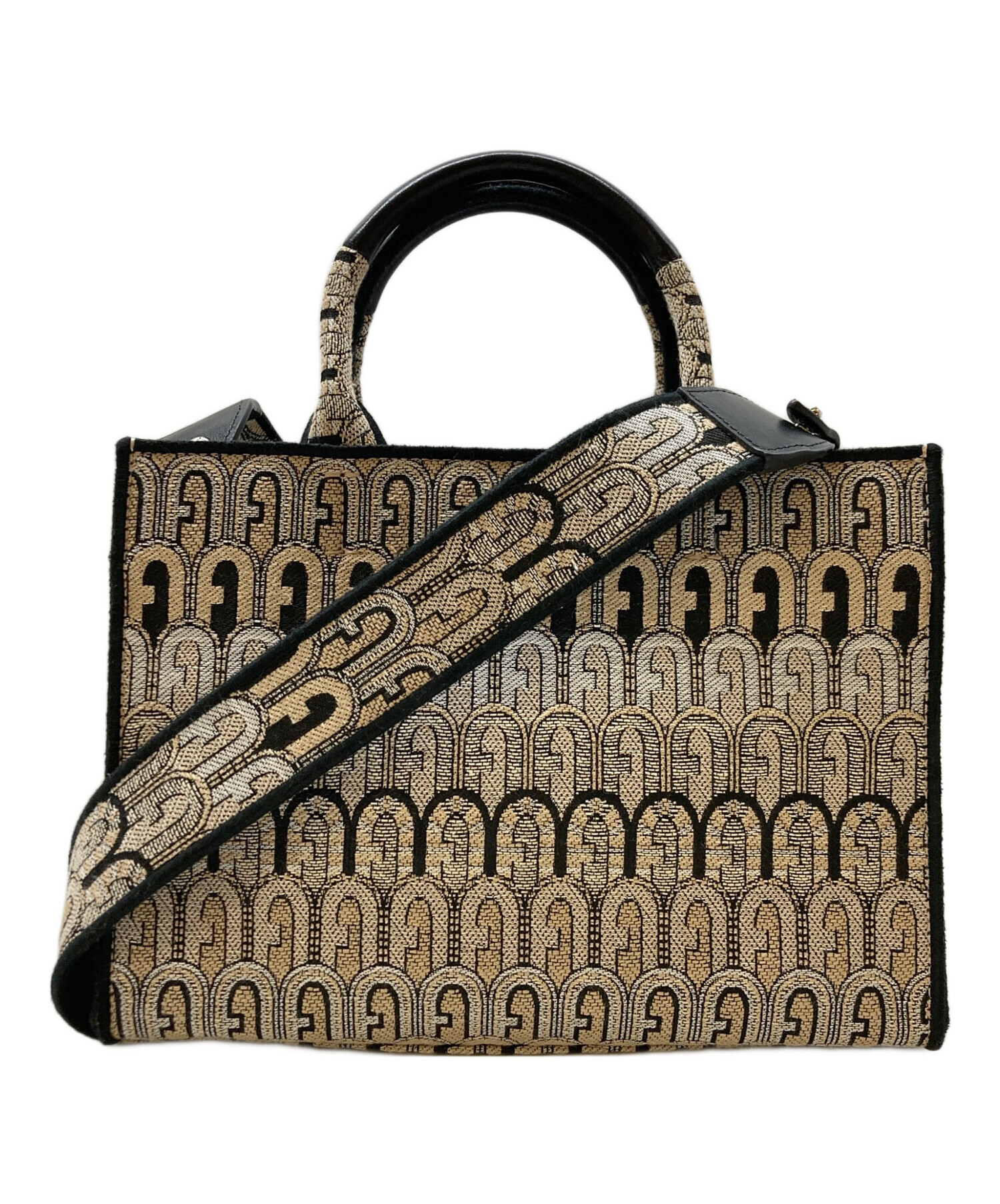 【リムル999】FURLA フルラ ビジネスバッグ メルキュリオ 中古・古着通販】FURLA (フルラ) 2WAYショルダーバッグ WB00299 AX0777
