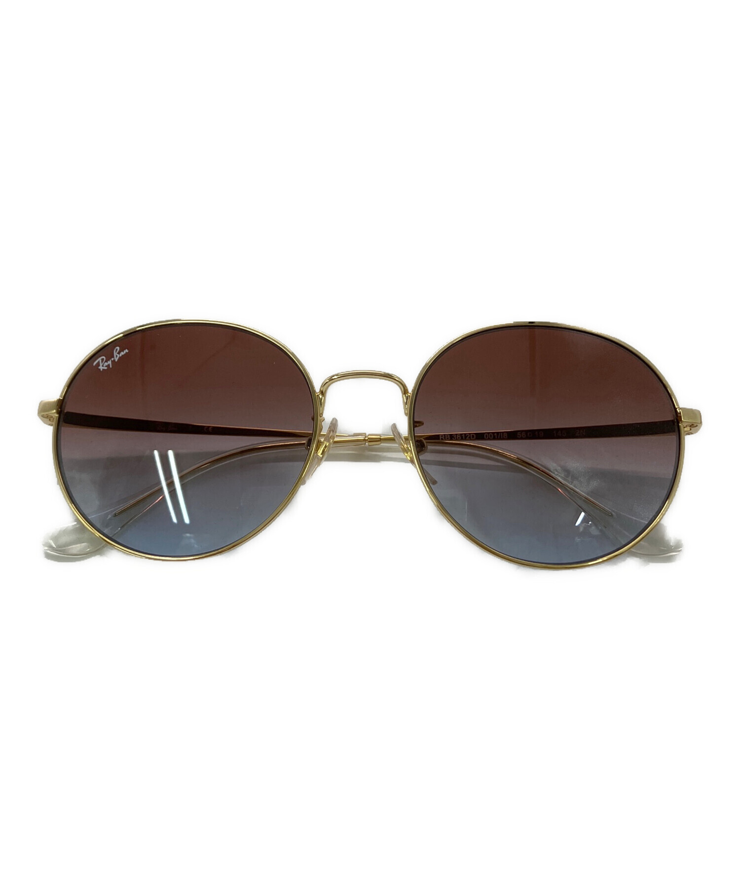 中古・古着通販】RAY-BAN (レイバン) サングラス RB3612D ゴールド