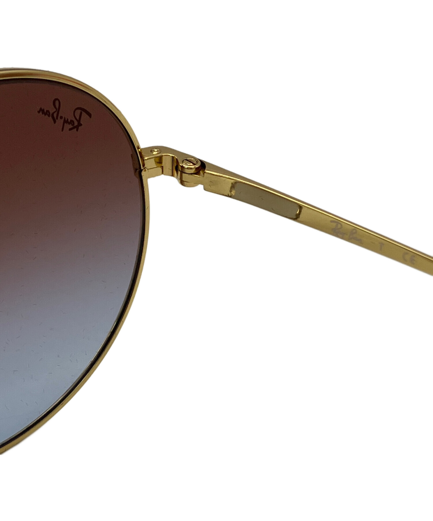 中古・古着通販】RAY-BAN (レイバン) サングラス RB3612D ゴールド