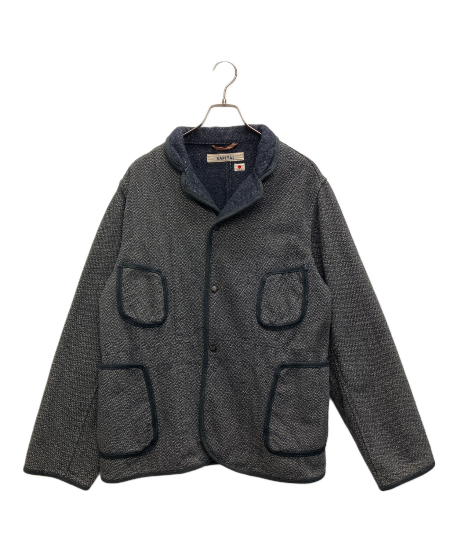 中古・古着通販】KAPITAL (キャピタル) 裏起毛ビーチクロスジャケット
