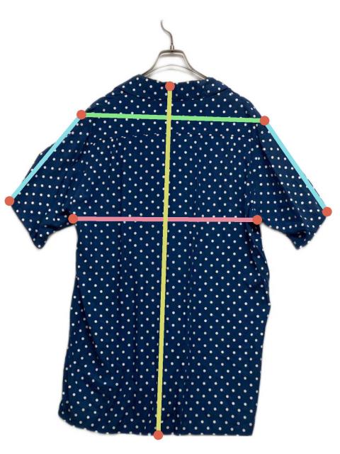 KAPITAL キャピタル カジュアルシャツ L その他（柄物・カラフル） 【古着】【中古】【送料無料】 中古・古着通販】KAPITAL (キャピタル) 半袖シャツ ブルー サイズ:L