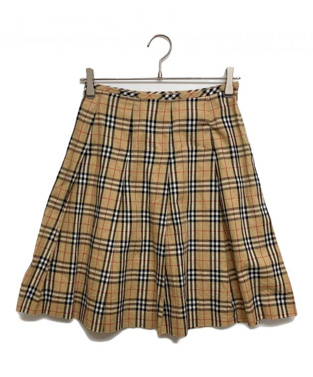 BURBERRY バーバリー ノヴァチェック ノバチェック スカート ベージュ
