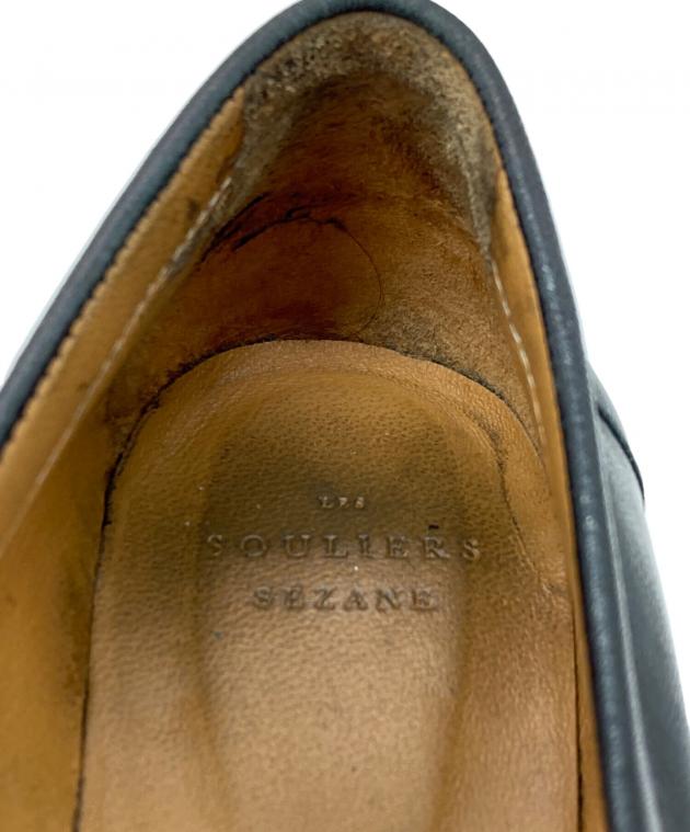 中古・古着通販】SEZANE (セザンヌ) ローファー ブラック サイズ:SIZE
