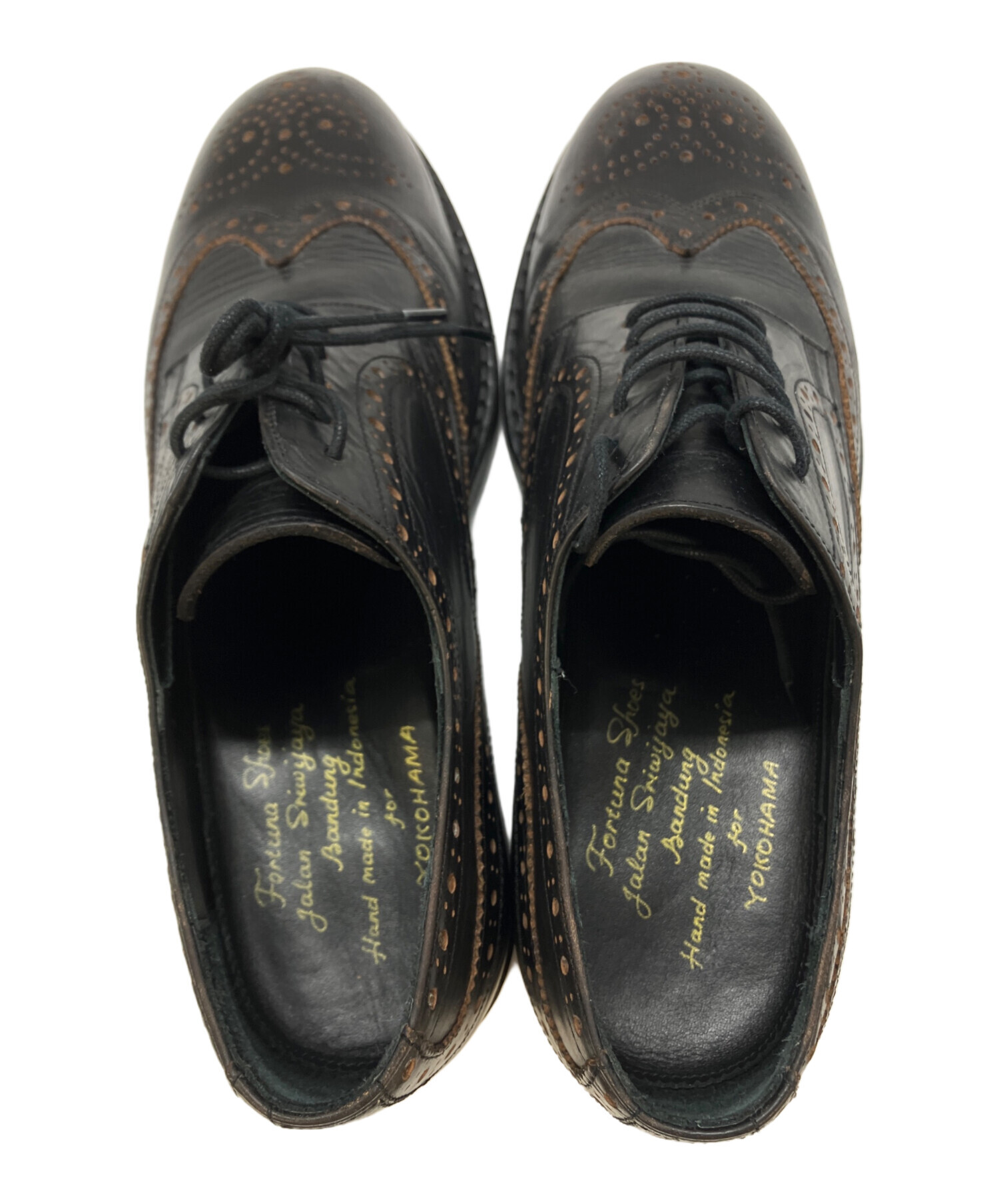 【美品】Jalan Sriwijaya ジャランスリワヤ★ウイングチップ UK7 中古・古着通販】Jalan Sriwijaya (ジャランスリウァヤ) フルブローグ