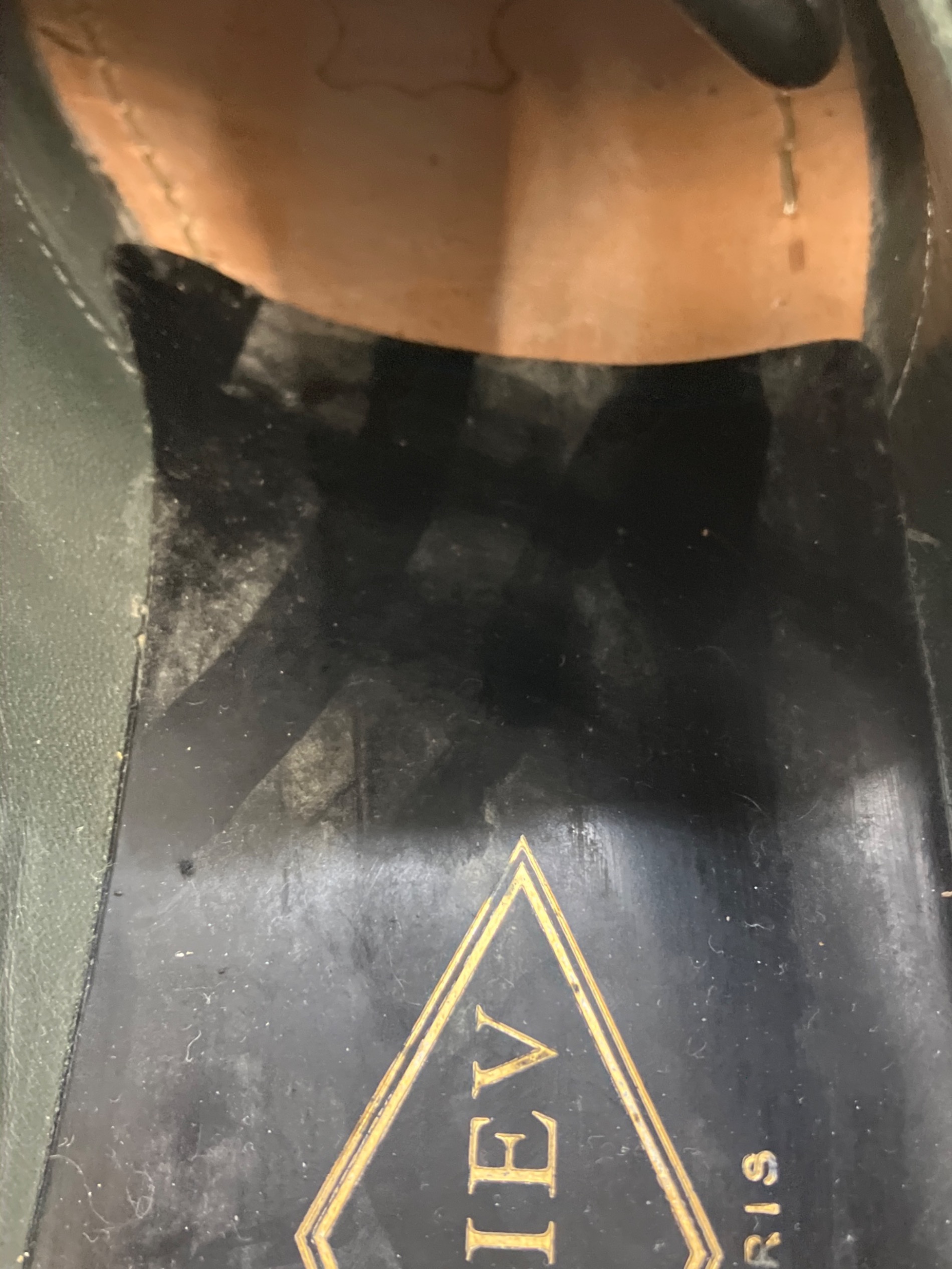 中古・古着通販】ADIEV (アデュー) ドレスシューズ ブラック サイズ