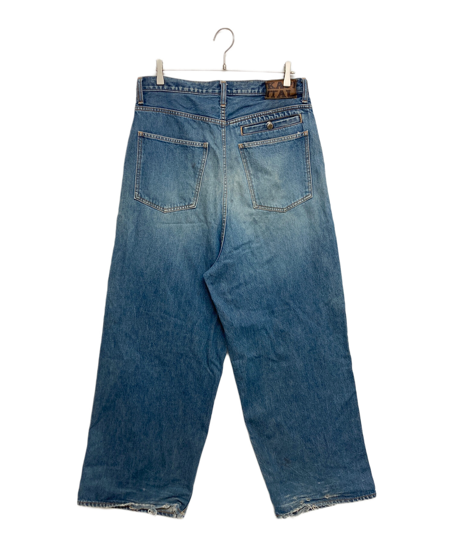 中古・古着通販】KAPITAL (キャピタル) 14ozデニム ポートバギーパンツ
