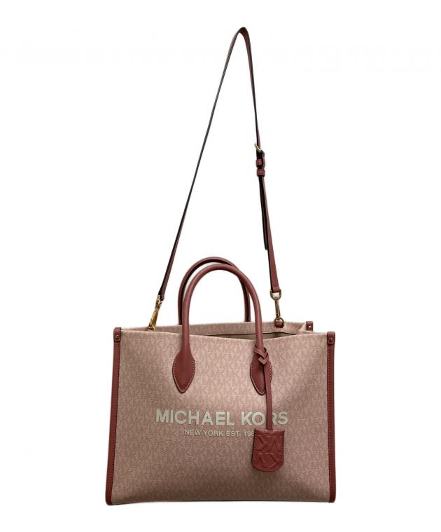 中古・古着通販】MICHAEL KORS (マイケルコース) 2WAYバッグ ピンク