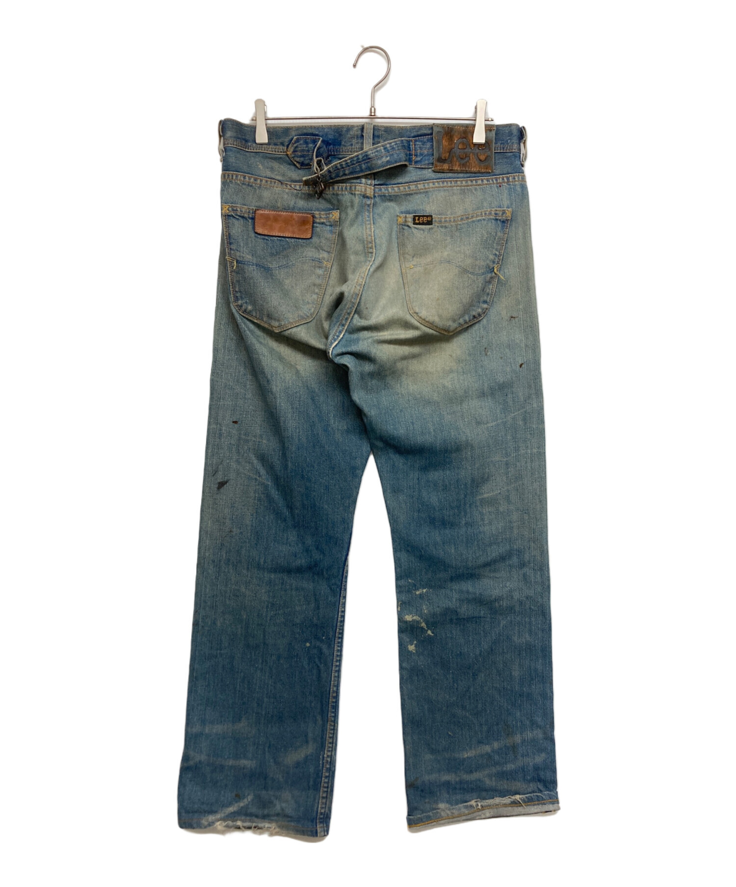中古・古着通販】LEE (リー) シンチバックデニムパンツ 101-B