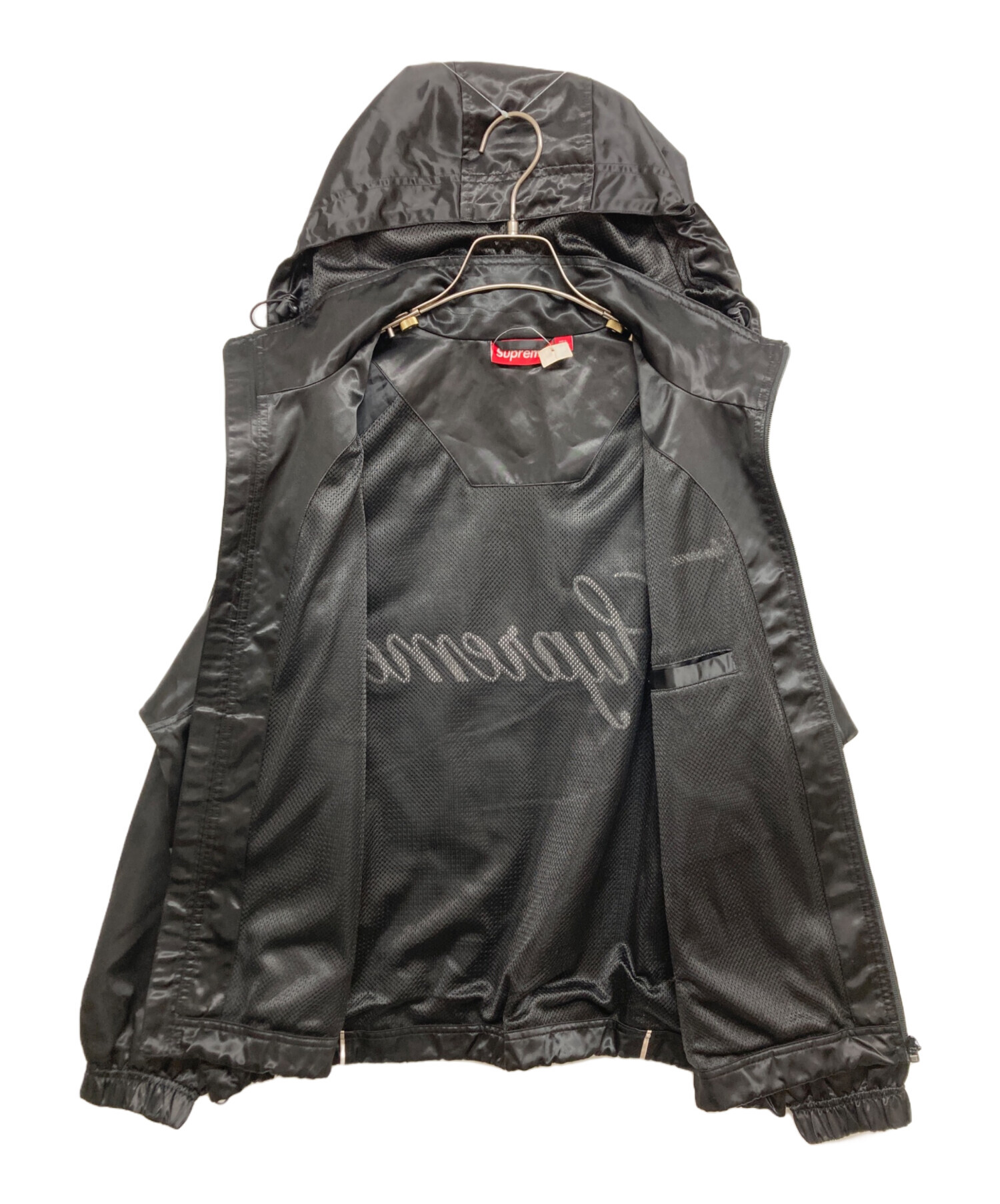 中古・古着通販】Supreme (シュプリーム) Satin Hooded Track Jacket