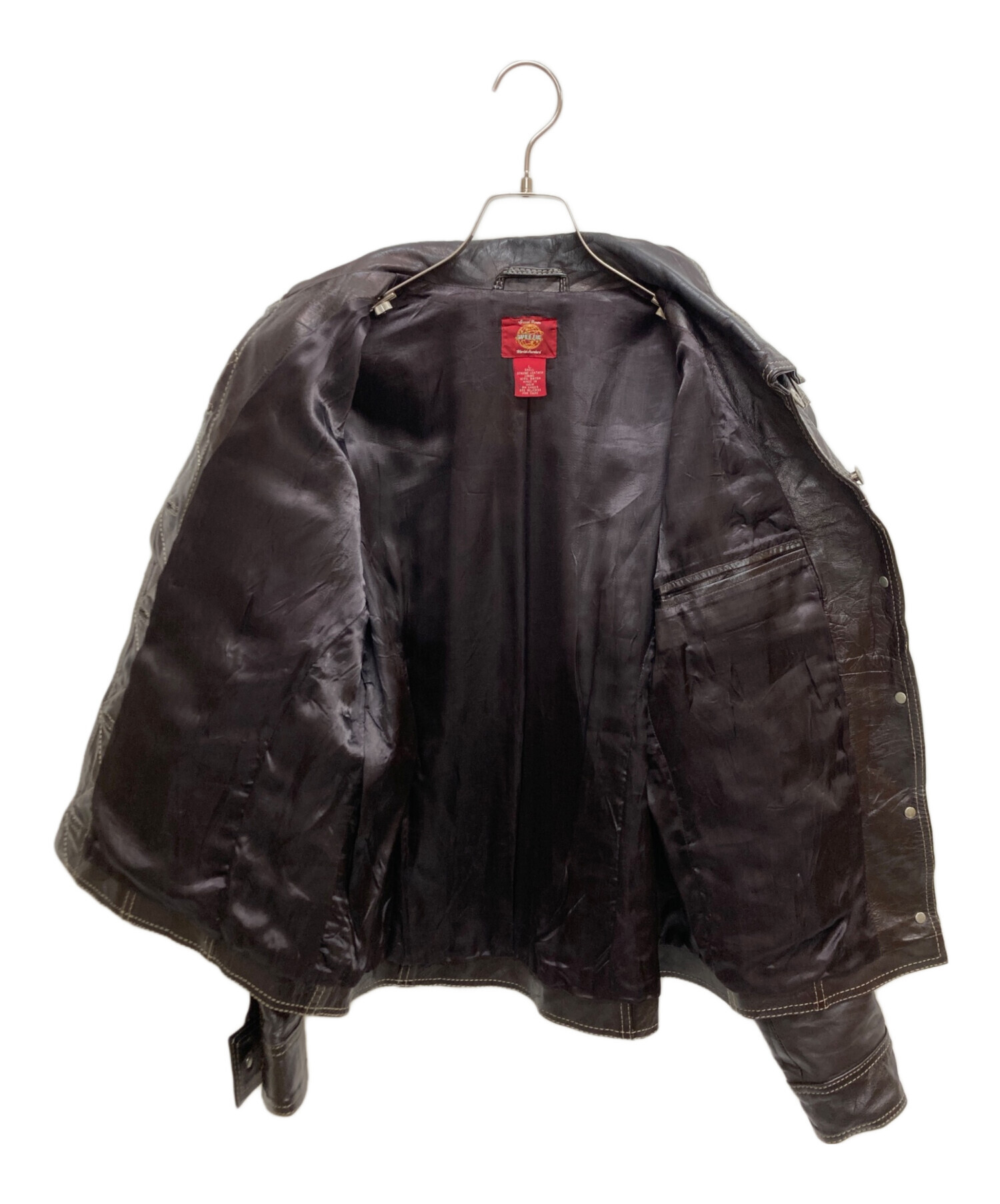 中古・古着通販】GAP (ギャップ) オールドレザートラッカージャケット