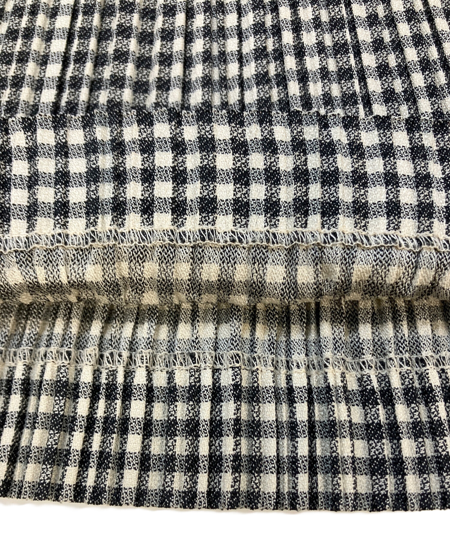 中古・古着通販】ISSEY MIYAKE (イッセイミヤケ) ギンガムチェック