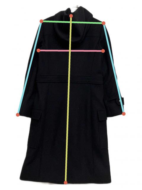 【美品】BALENCIAGAダッフルコート 中古・古着通販】BALENCIAGA (バレンシアガ) リボンダッフルコート