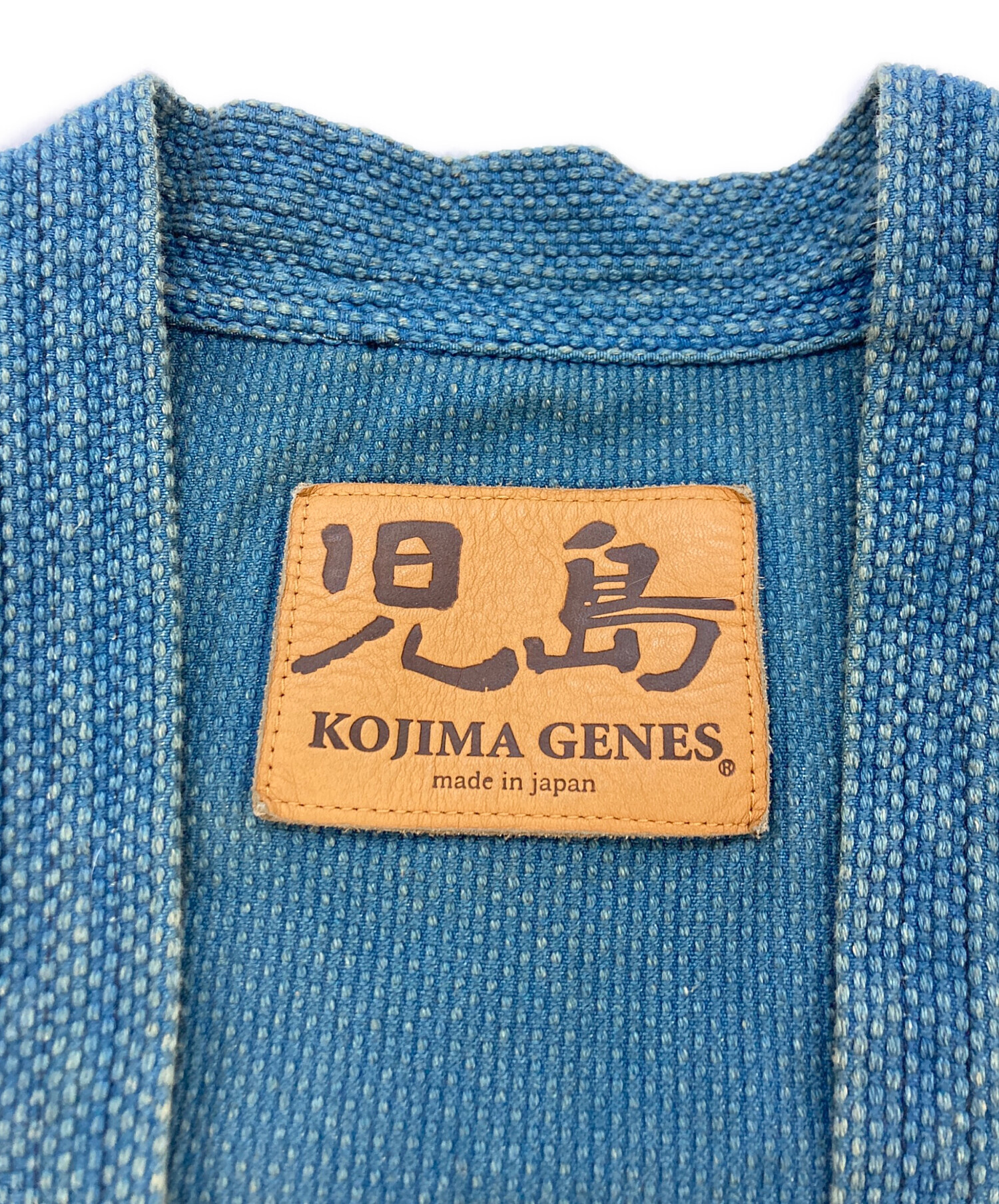 中古・古着通販】KOJIMA GENES (コジマジーンズ) 刺し子 デニム 半纏