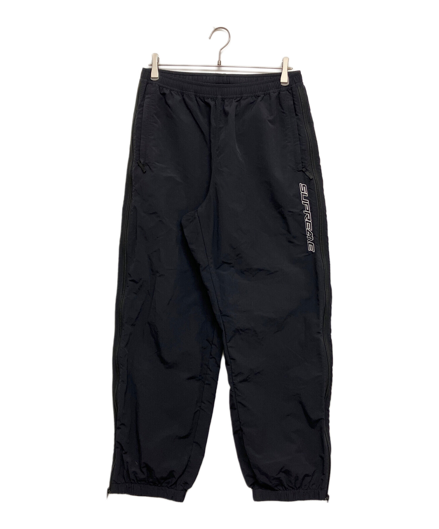 NOREMID ブラック 刺繍 pup up 限定　再販無　最終値下げ‼️ 中古・古着通販】SUPREME (シュプリーム) Full Zip Baggy Warm Up Pant