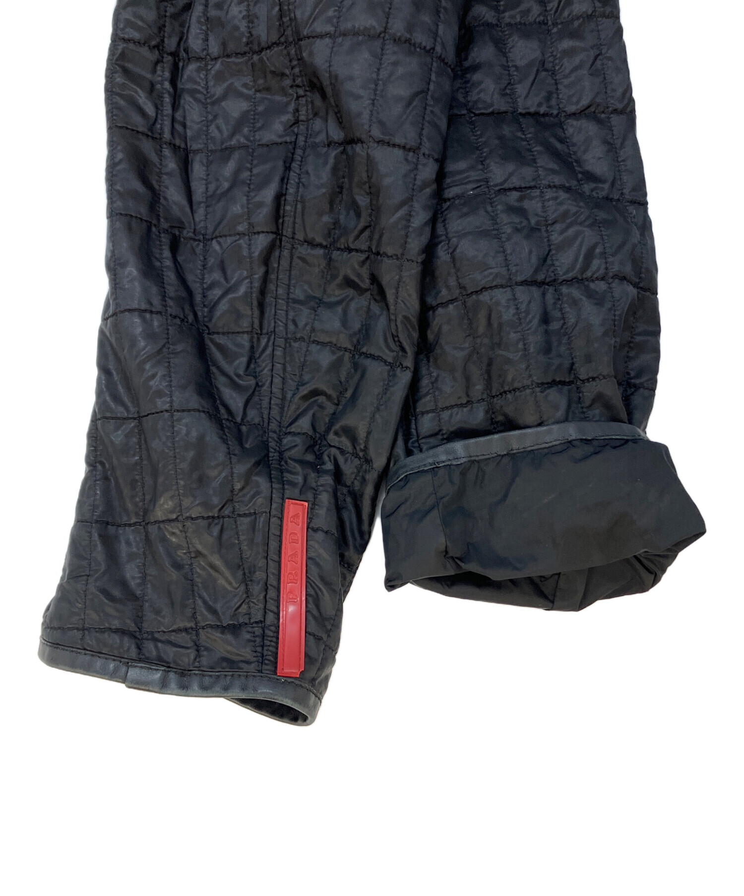 中古・古着通販】PRADA SPORTS (プラダスポーツ) レザーパイピング