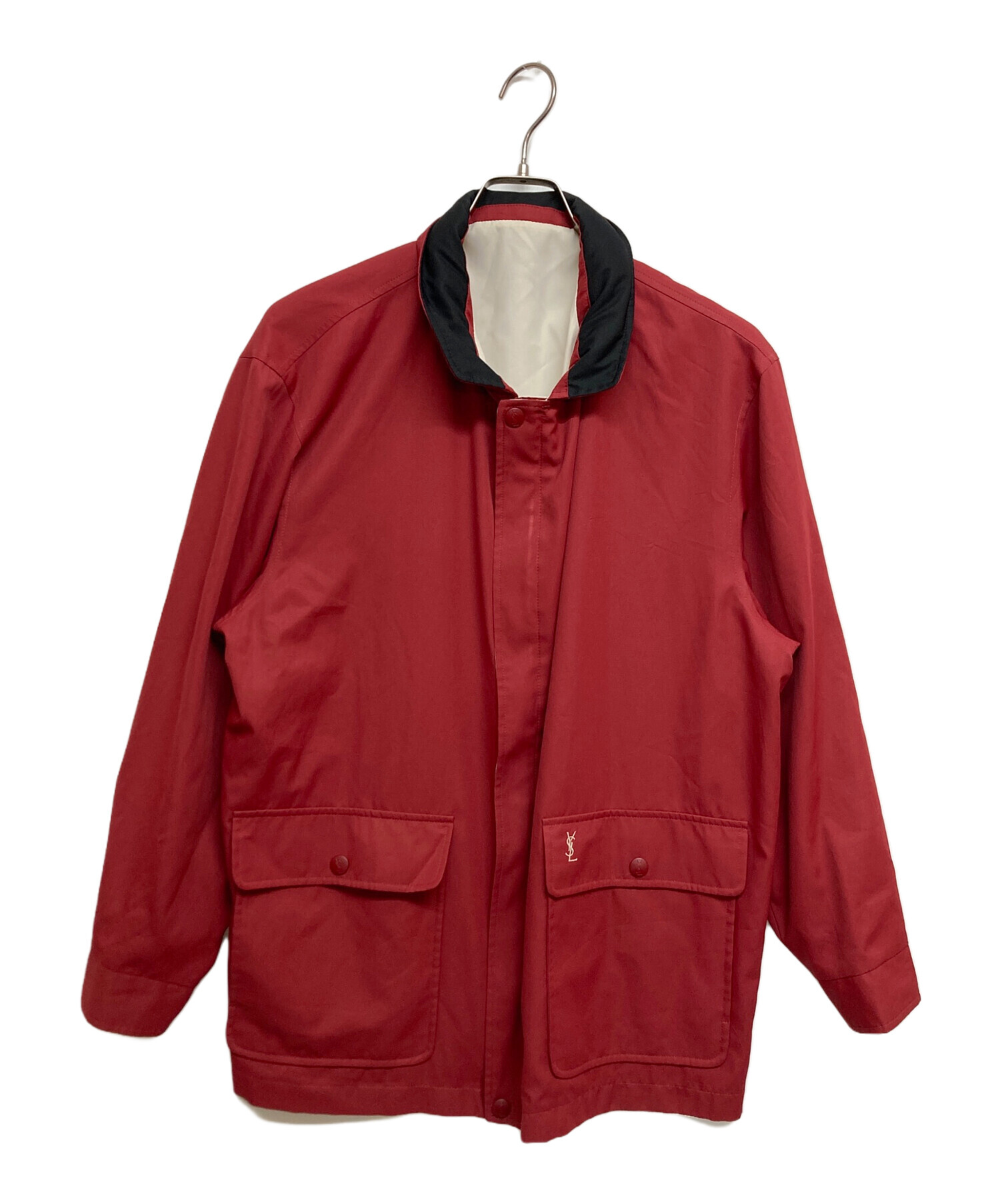 Yves Saint Laurentスイングトップブラックウィンドーペン短丈古着 中古・古着通販】Yves Saint Laurent (イヴサンローラン) オールド