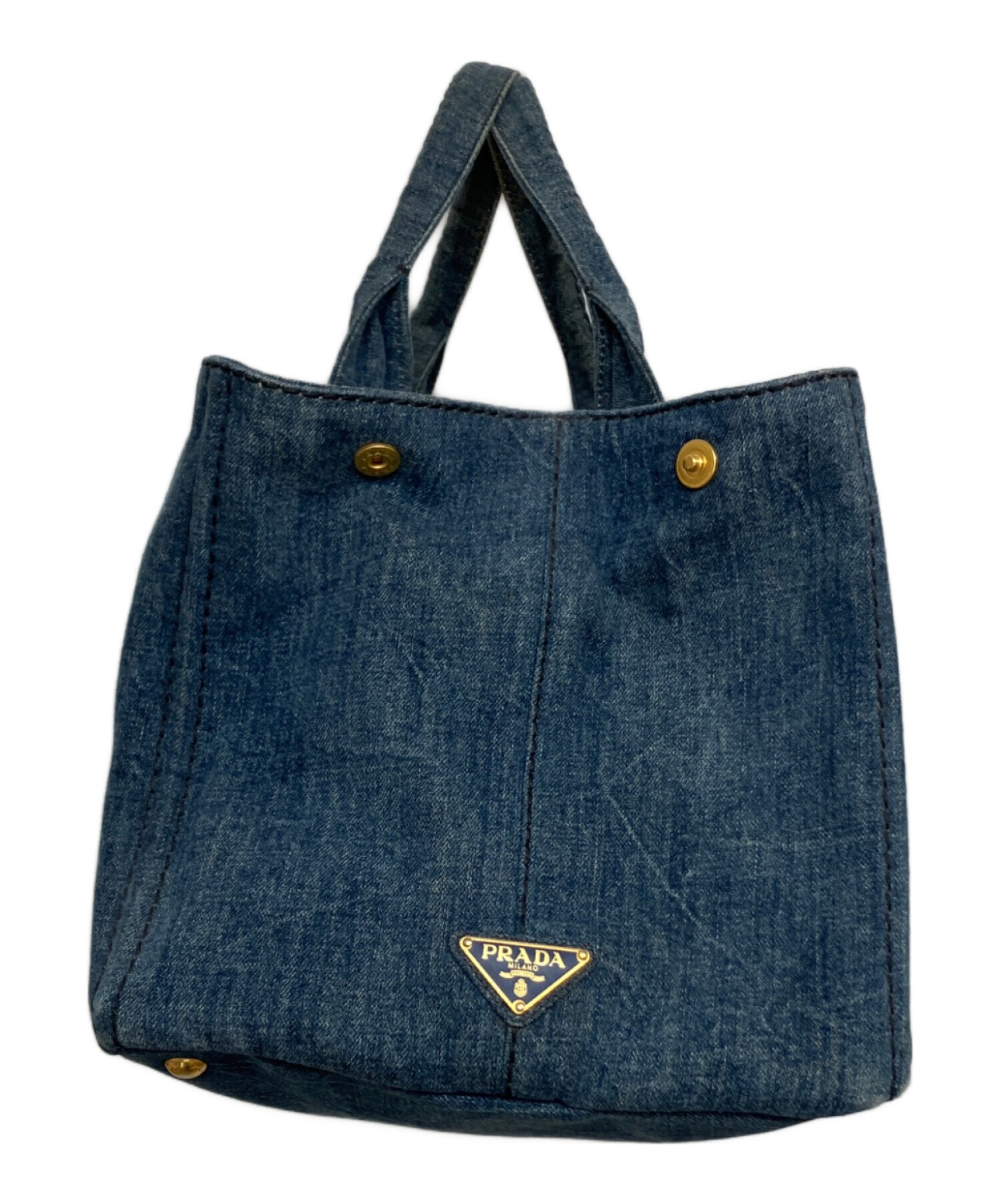 中古・古着通販】PRADA (プラダ) トートバッグ BN1872 インディゴ