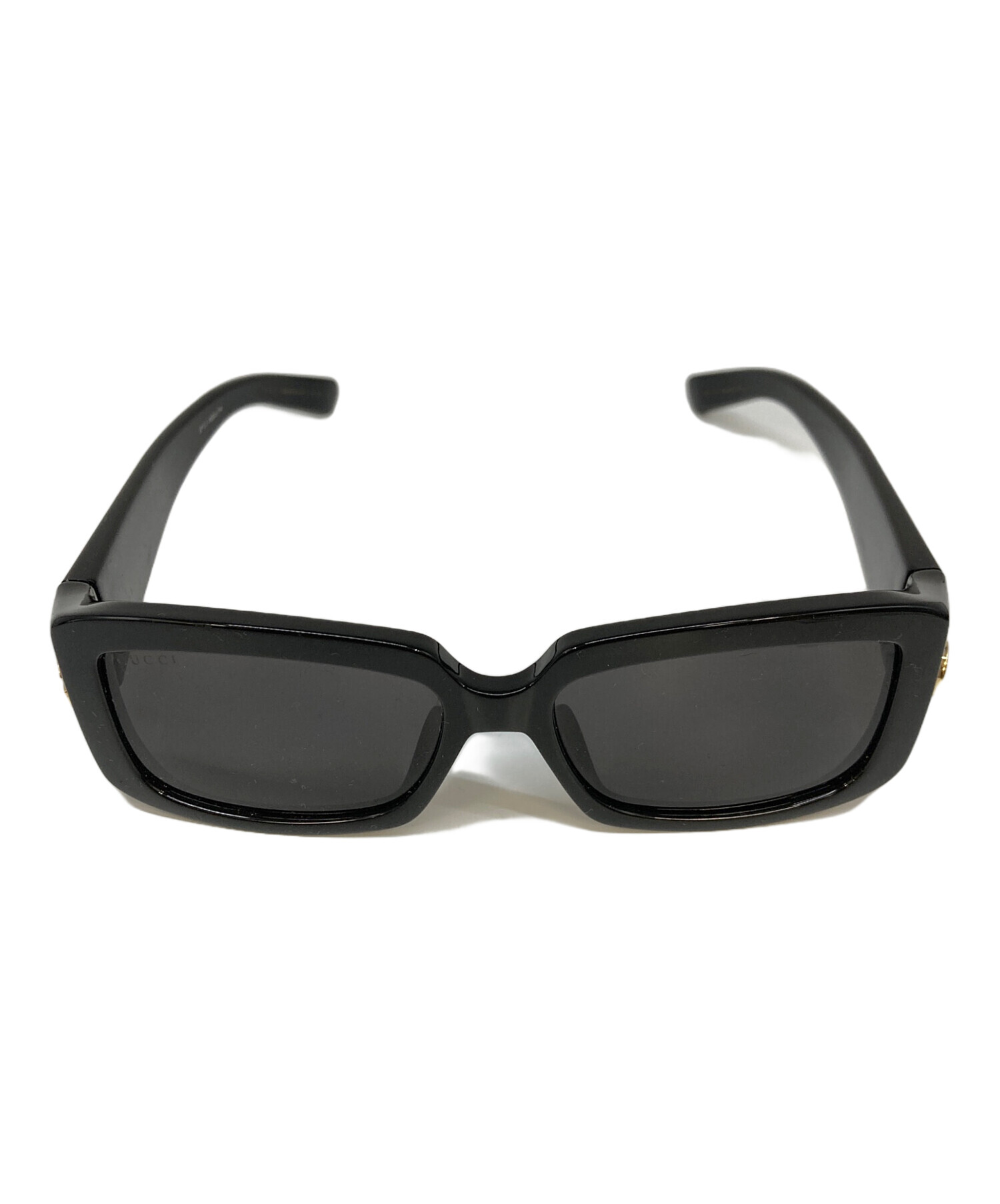 中古・古着通販】GUCCI (グッチ) サングラス ブラック サイズ:54▢16