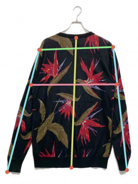中古・古着通販】WACKO MARIA (ワコマリア) 極楽鳥ニット 18SS-WMK