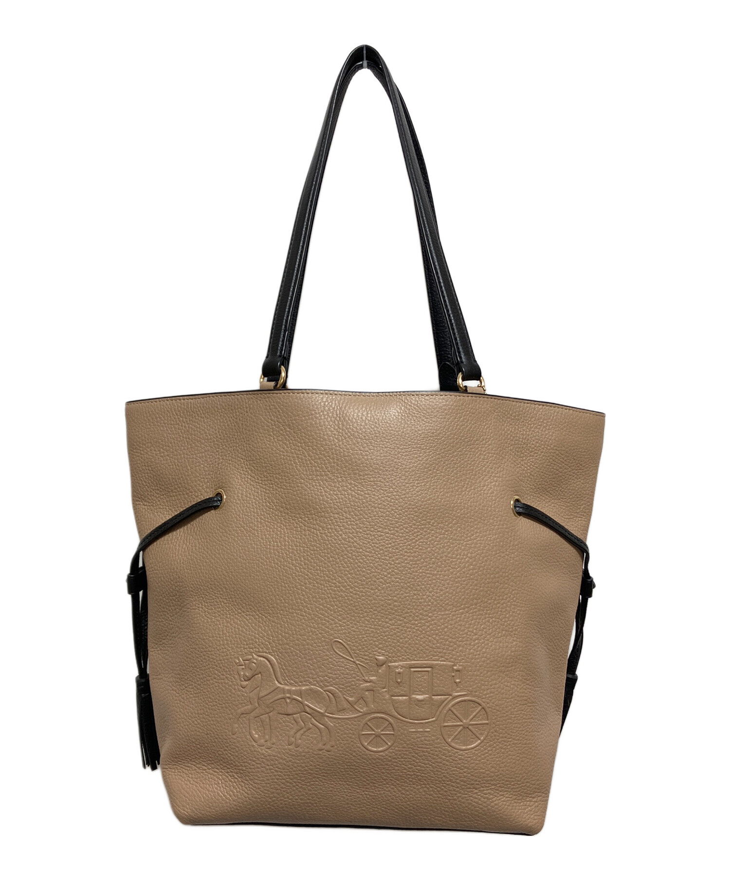 中古・古着通販】COACH (コーチ) アンディトートバッグ CA165 ベージュ