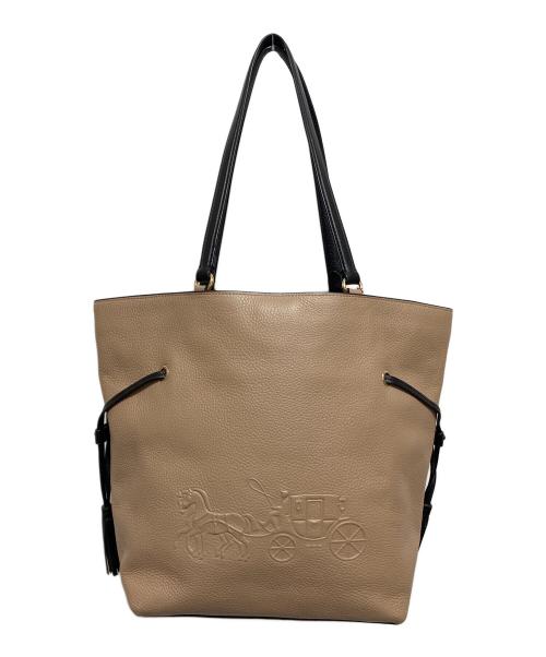 COACH アンディ トートバッグ 中古・古着通販】COACH (コーチ) アンディトートバッグ CA165 ベージュ