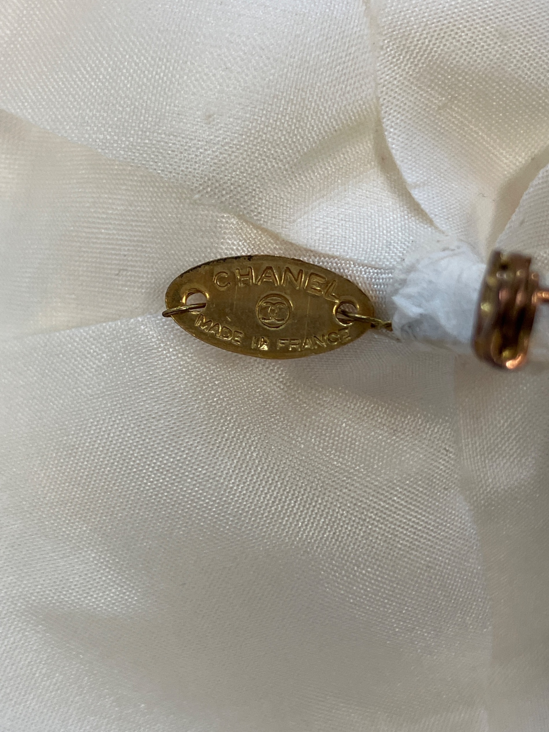 中古・古着通販】CHANEL (シャネル) カメリアコサージュ ホワイト