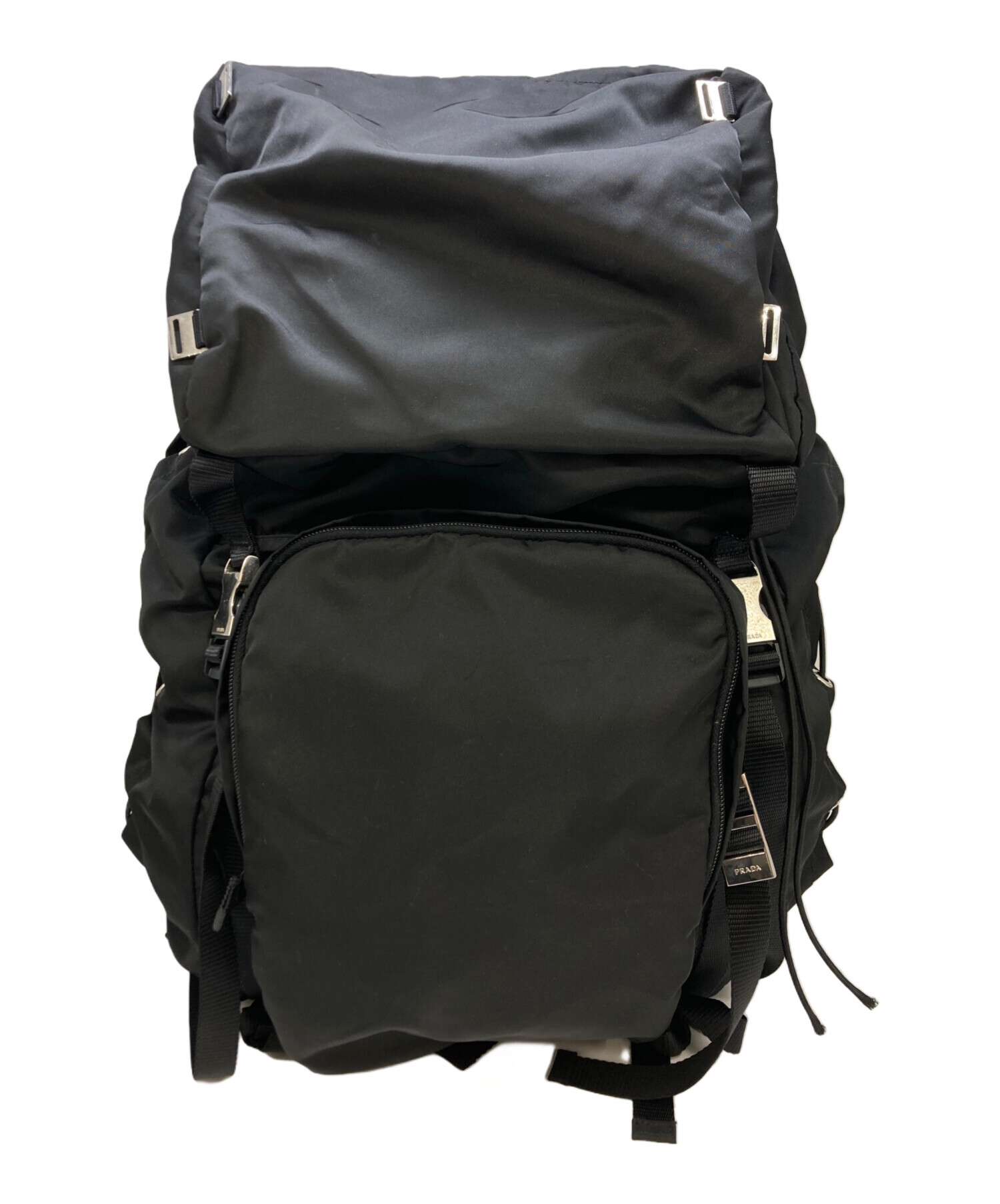 中古・古着通販】PRADA (プラダ) マウンテンリュック V133 ブラック