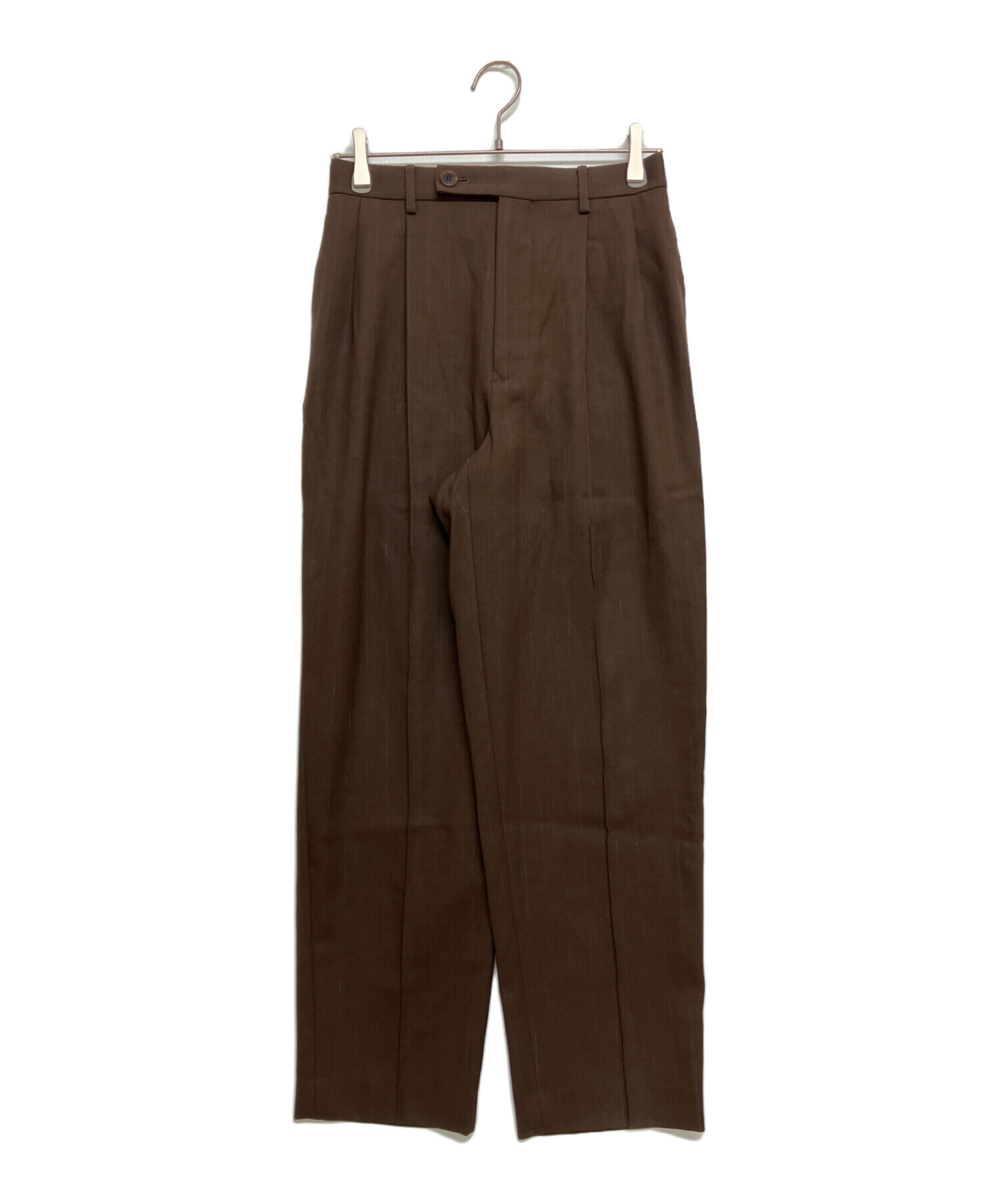 中古・古着通販】AURALEE (オーラリー) Hard Twist Wool Panama Stripe