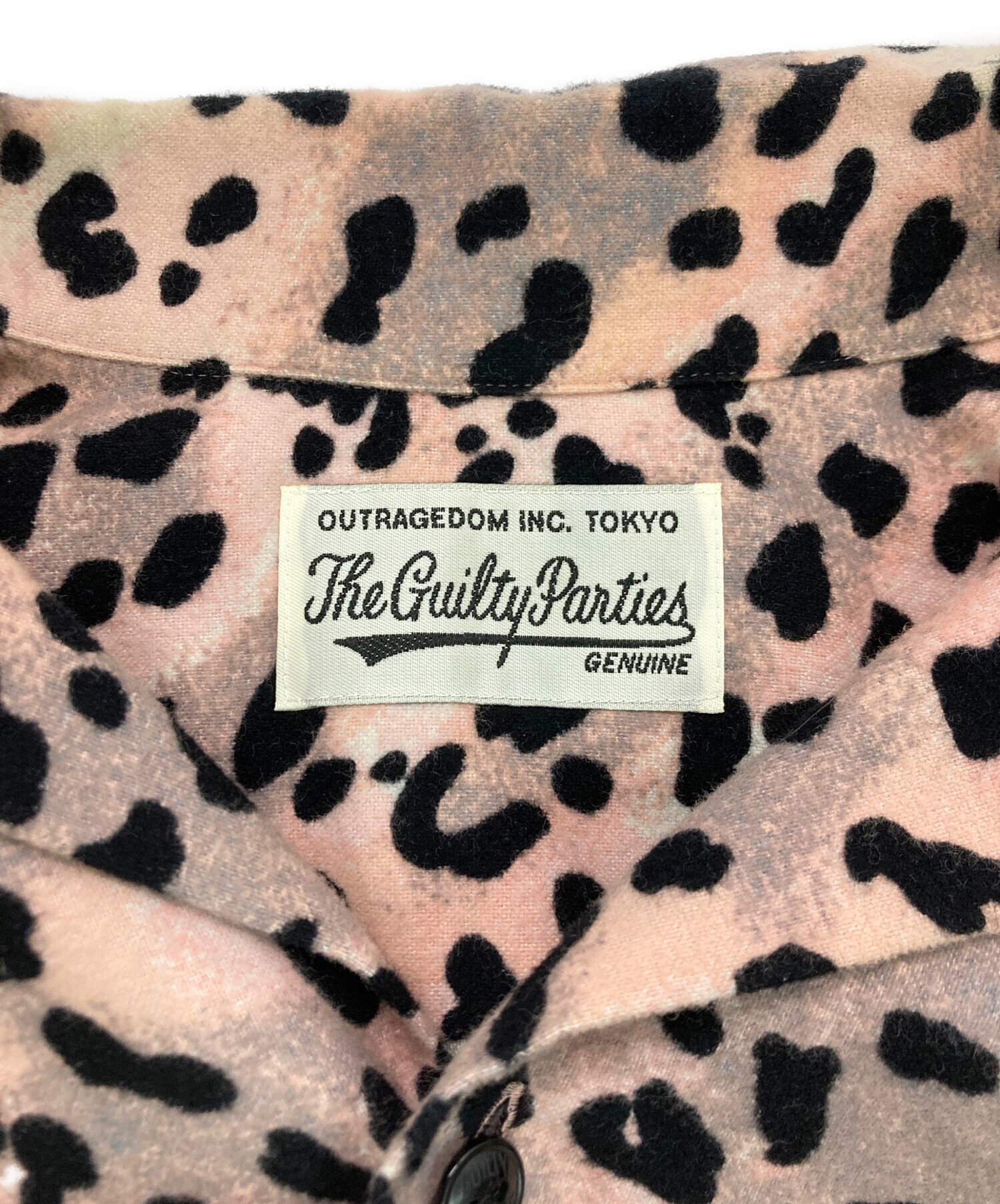 中古・古着通販】WACKO MARIA (ワコマリア) LEOPARD FLANNEL OPEN