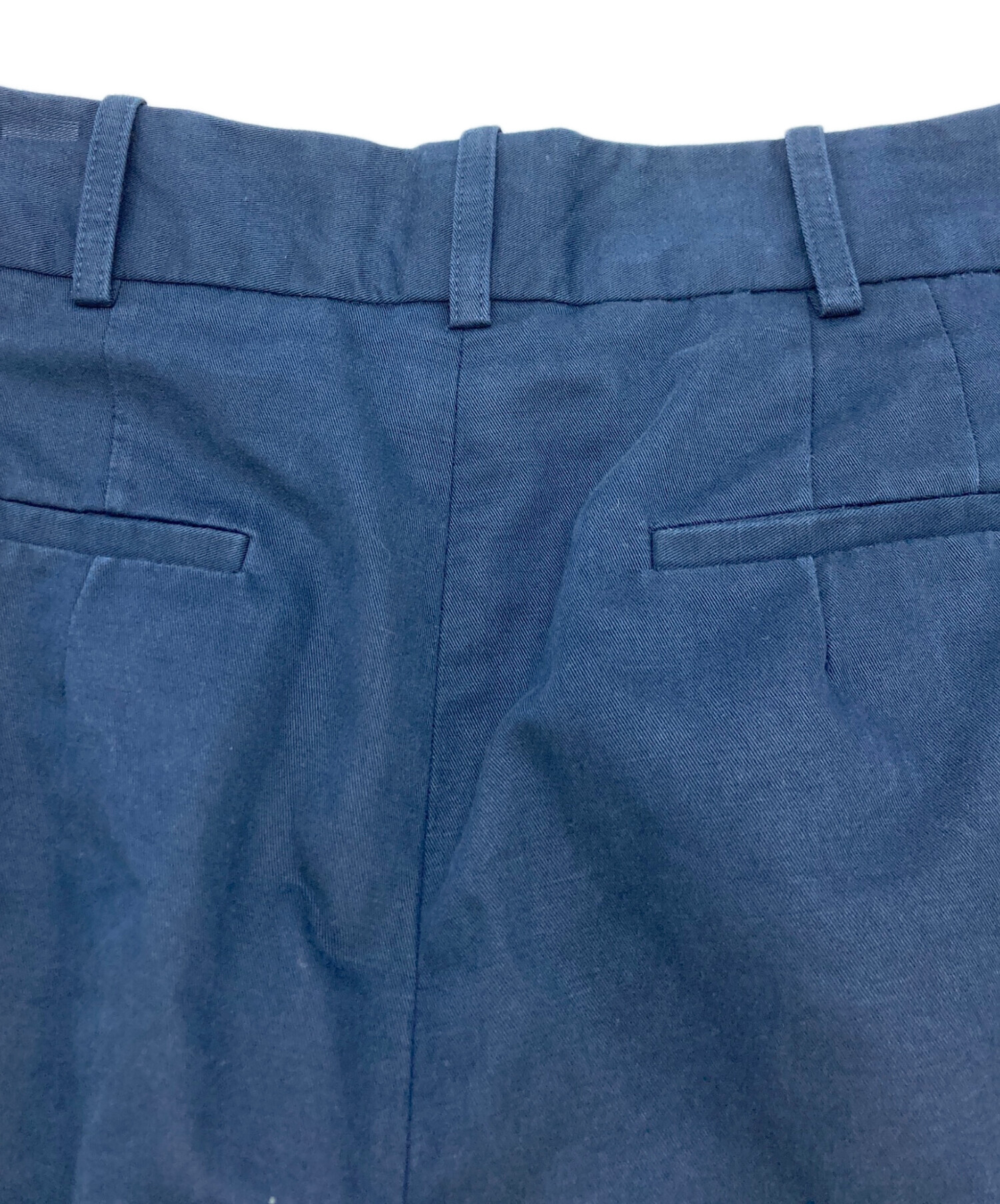 中古・古着通販】MARNI (マルニ) クロップドワイドパンツ ネイビー