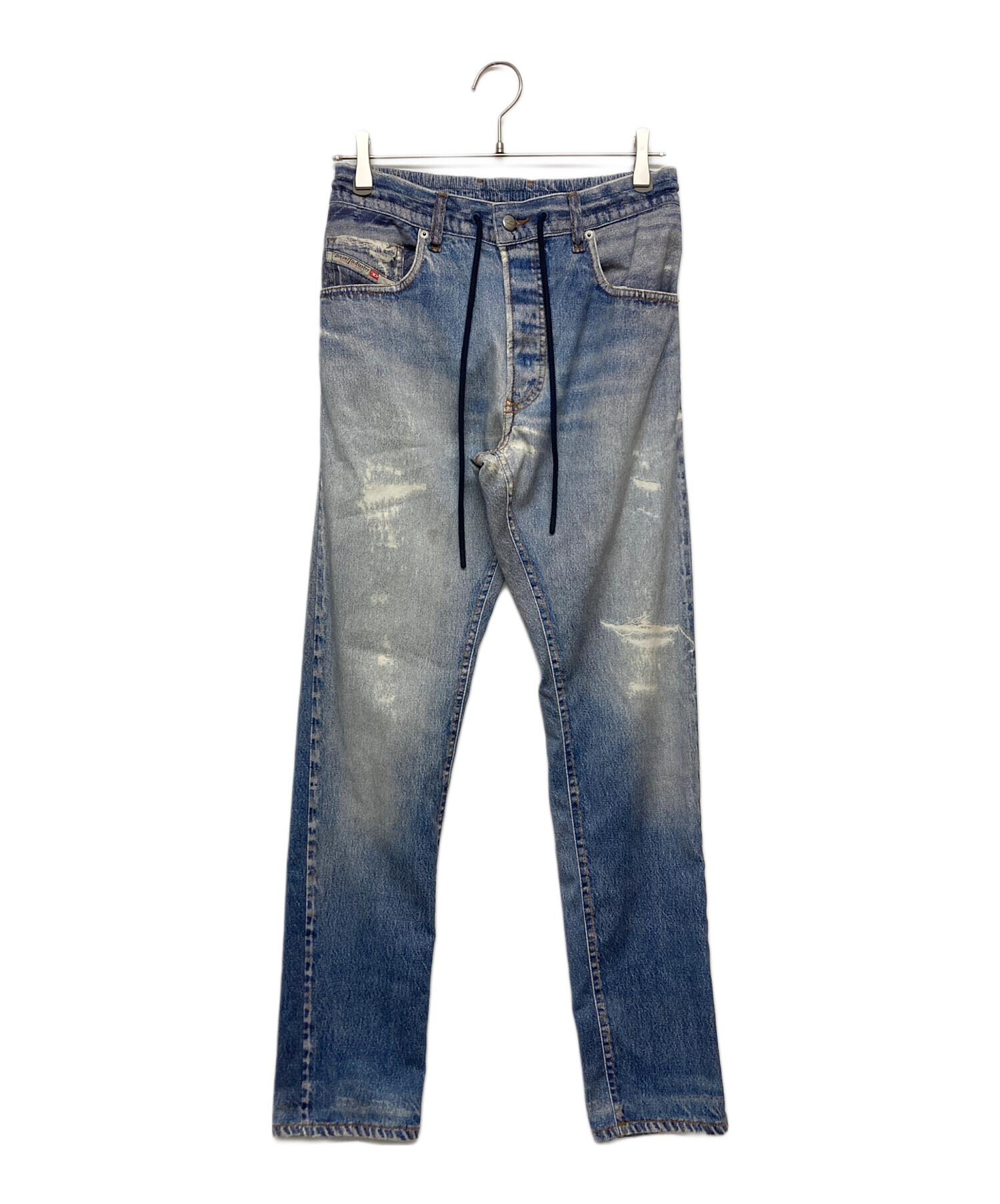 中古・古着通販】DIESEL (ディーゼル) 転写プリントデニムパンツ D