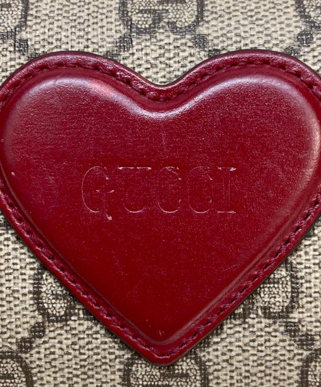中古・古着通販】GUCCI (グッチ) ハートモチーフウォレット 648848