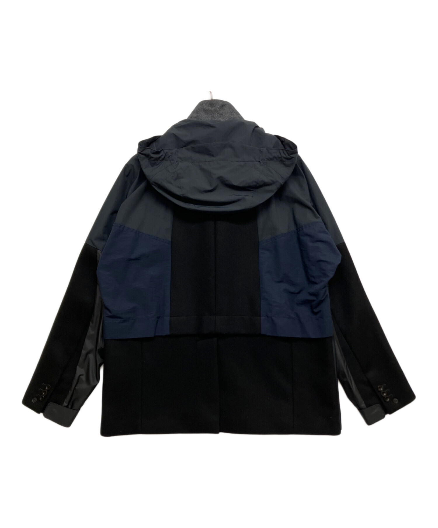 中古・古着通販】sacai (サカイ) Wool Melton Jacket 再構築