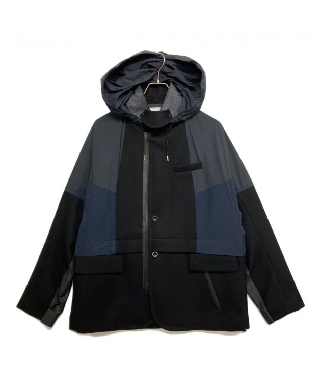 中古・古着通販】sacai (サカイ) Wool Melton Jacket 再構築