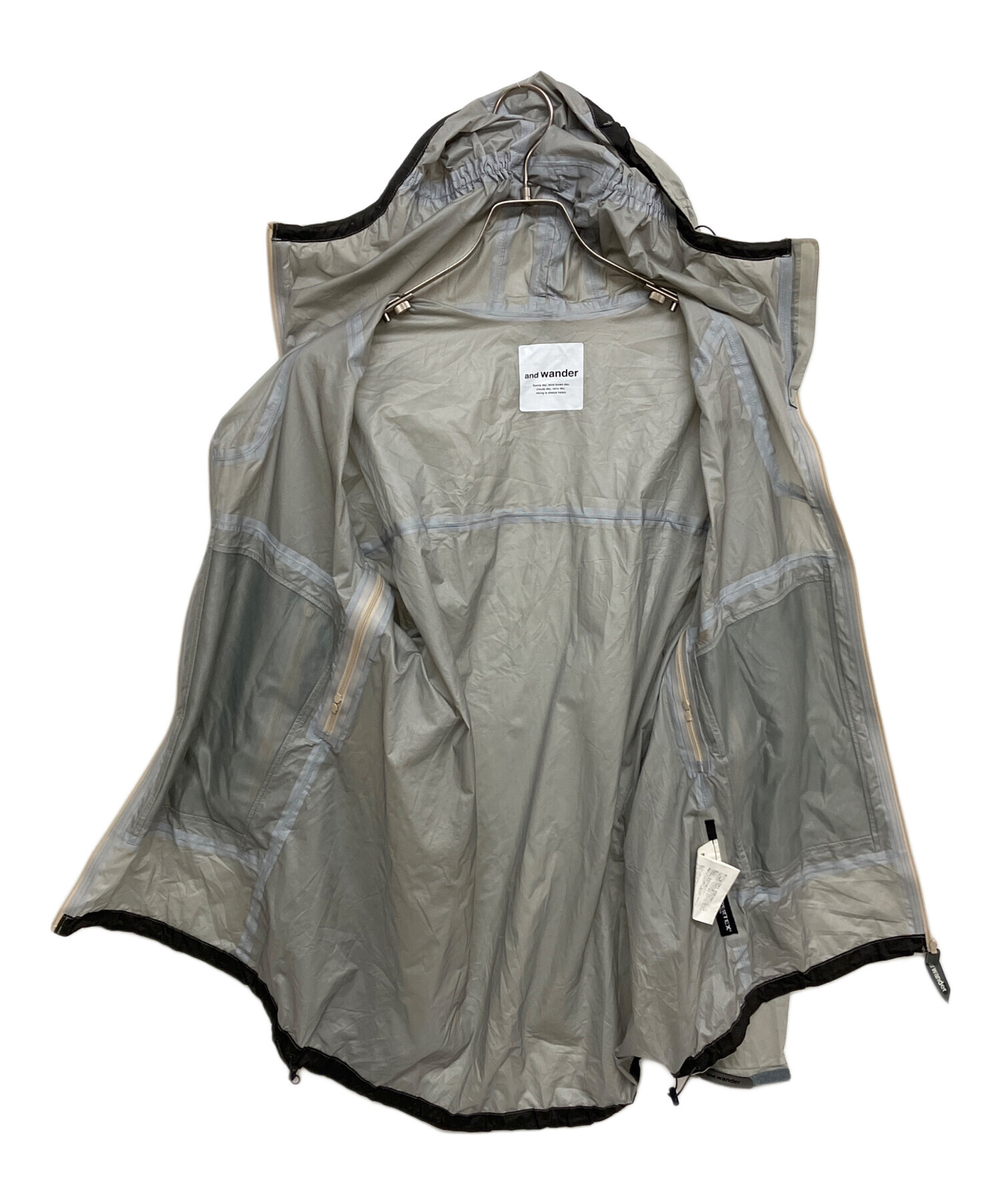 中古・古着通販】and wander (アンドワンダー) 3L UL rain jacket 574
