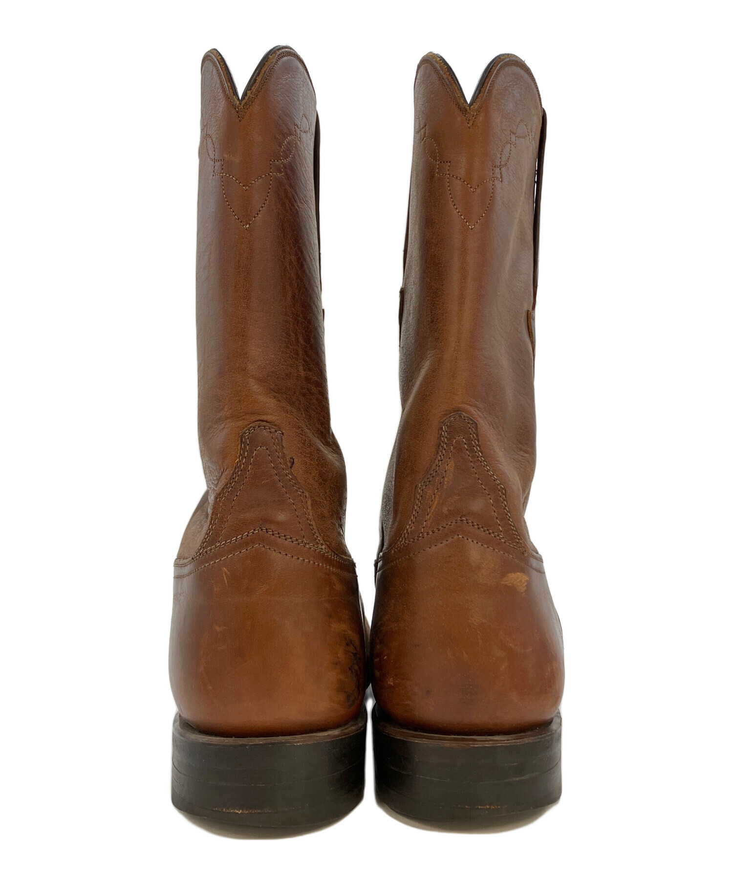 中古・古着通販】LUCCHESE (ルケーシー) ウェスタンブーツ ブラウン 