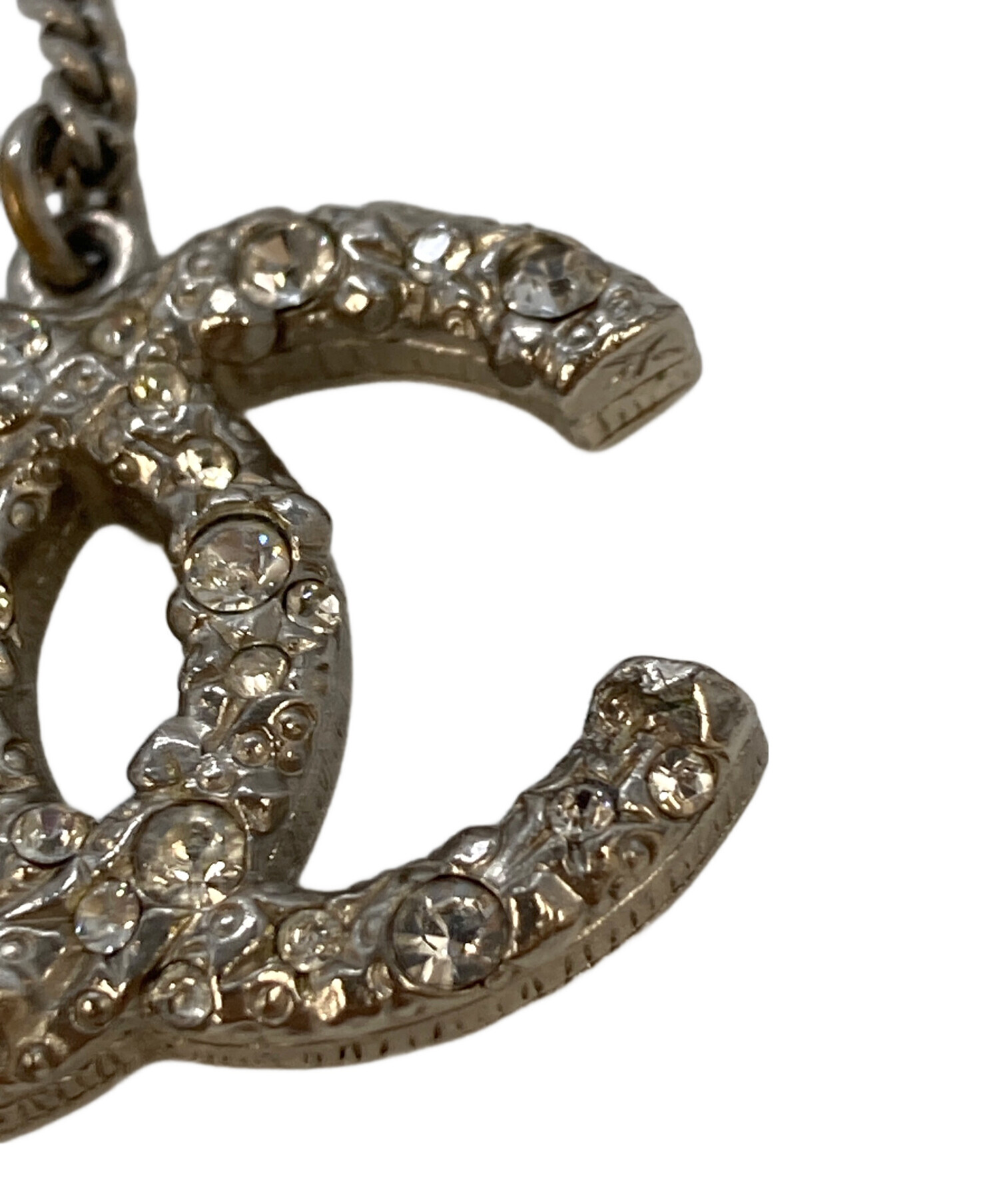 中古・古着通販】CHANEL (シャネル) ラインストーン ココマーク