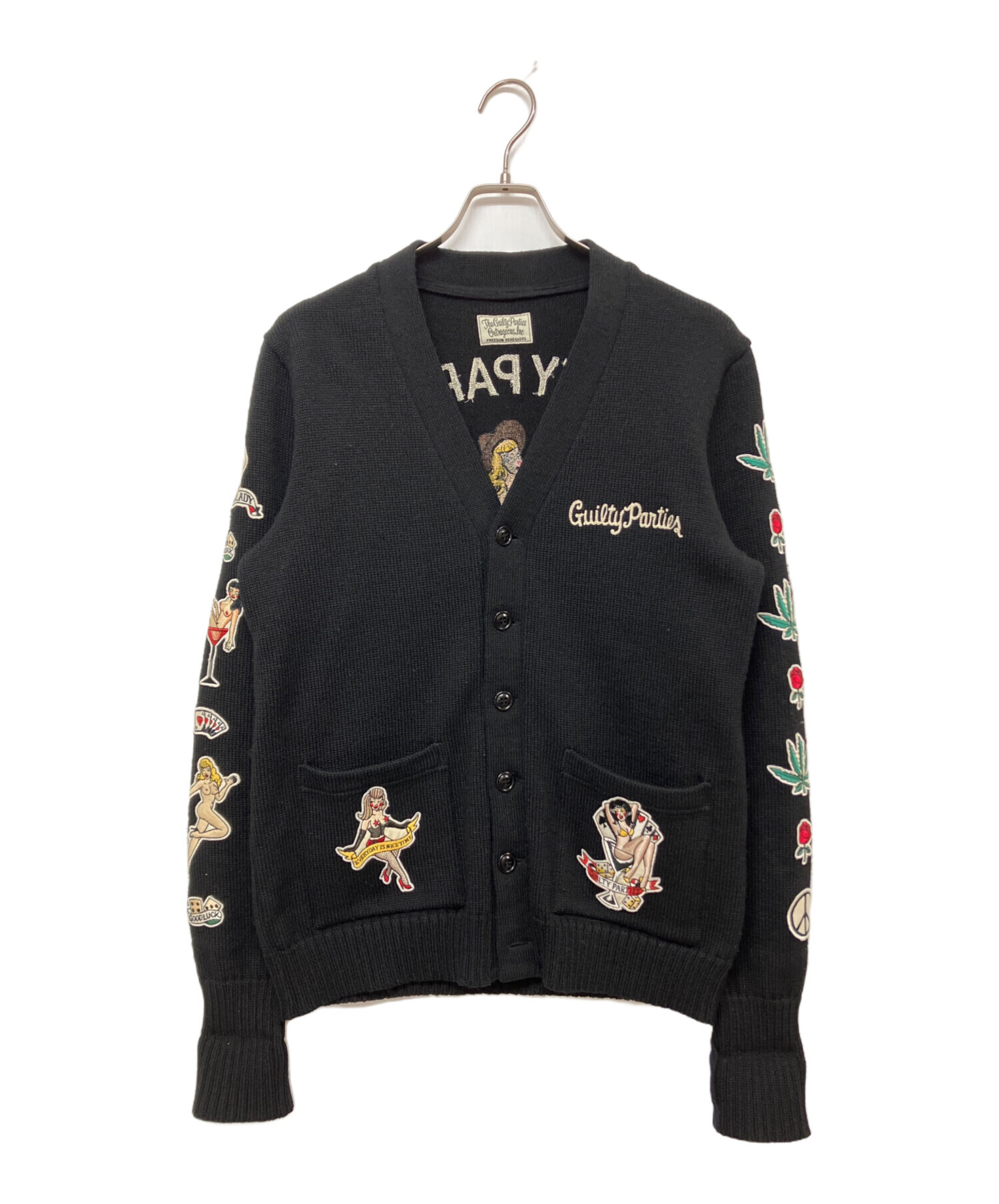 中古・古着通販】WACKO MARIA (ワコマリア) レタードニット