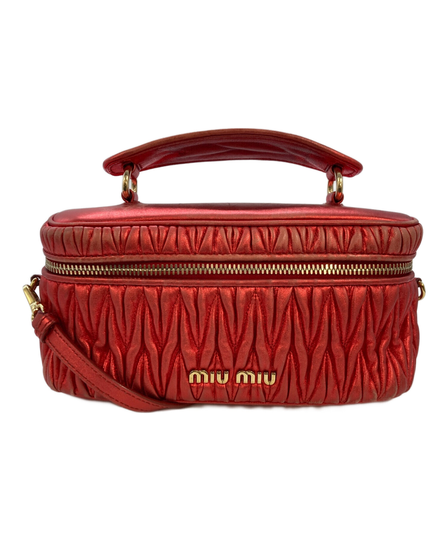 中古・古着通販】MIU MIU (ミュウミュウ) マテラッセ2WAY バニティ
