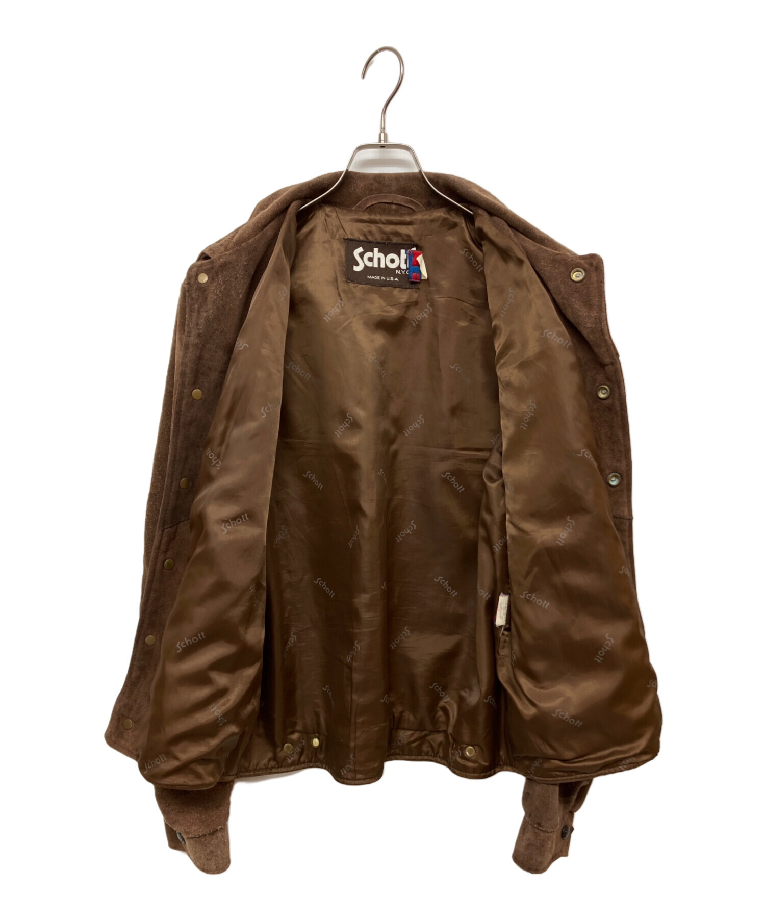 中古・古着通販】Schott (ショット) スエードトラッカージャケット