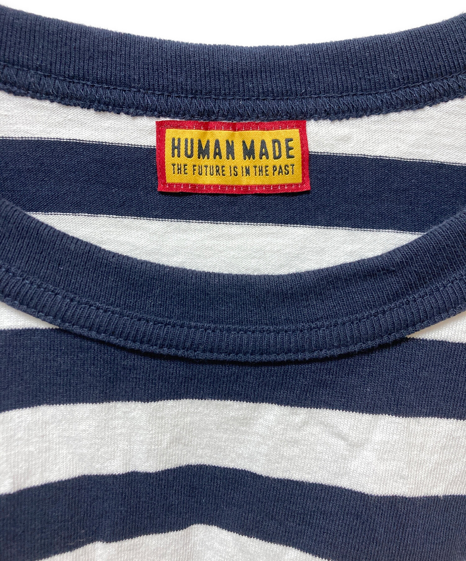 中古・古着通販】HUMAN MADE (ヒューマンメイド) STRIPED L/S T-SHIRT